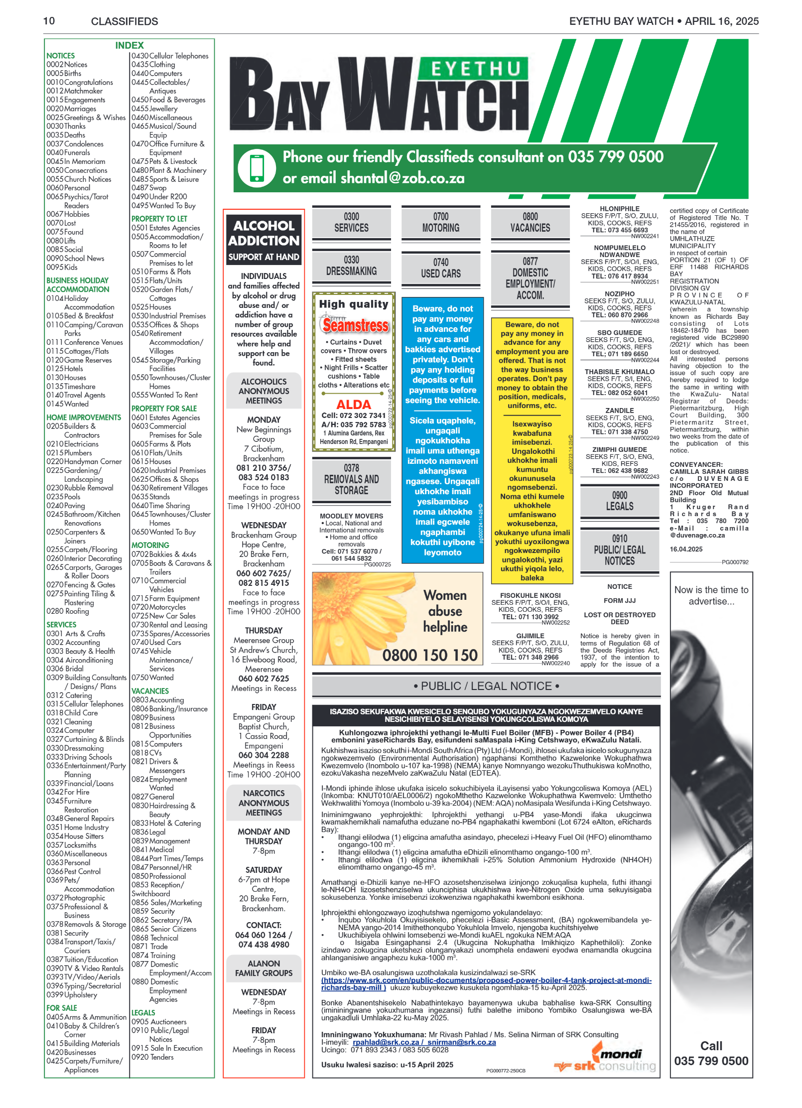 Eyethu BayWatch page 10