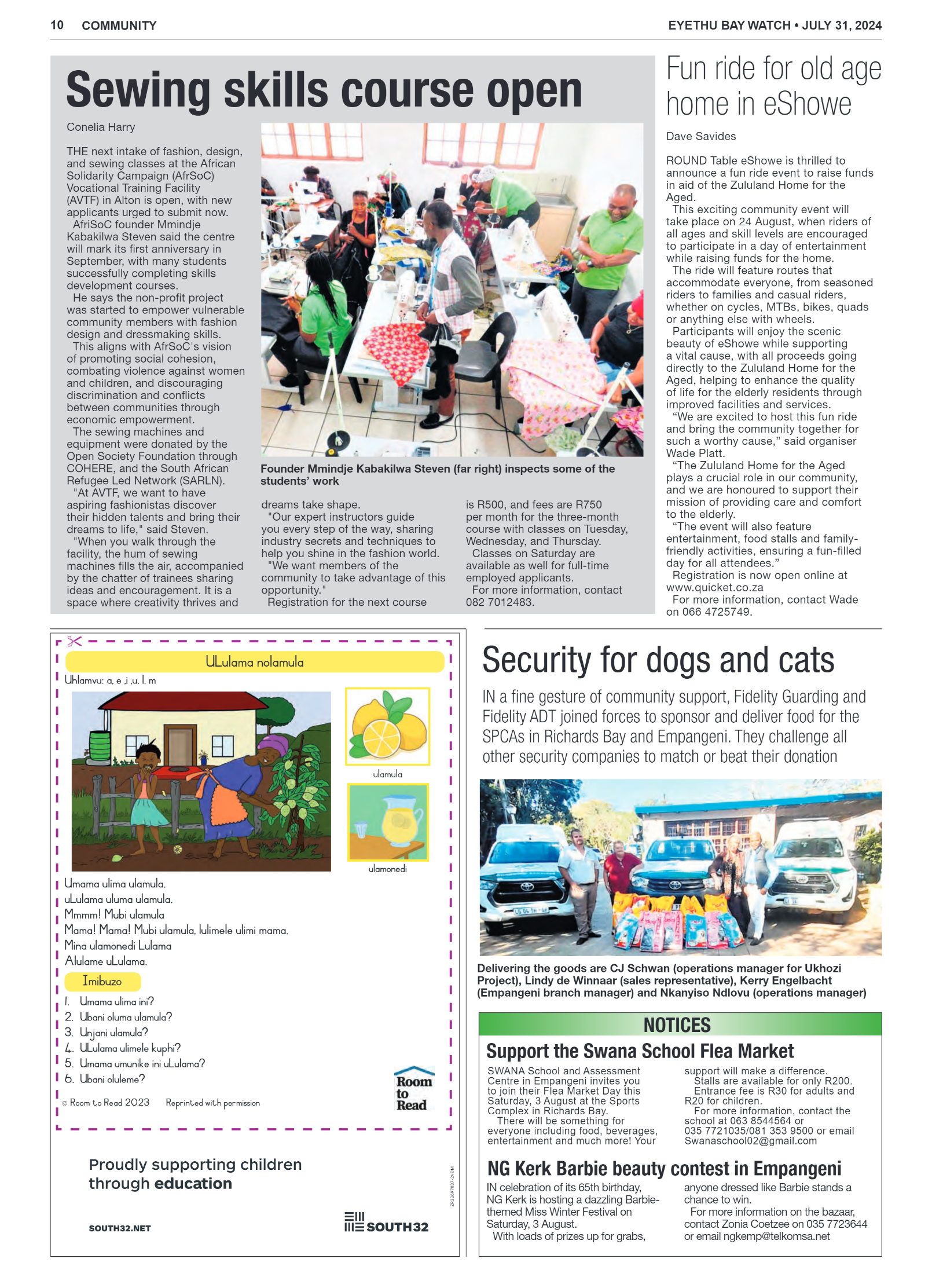 Eyethu BayWatch page 10