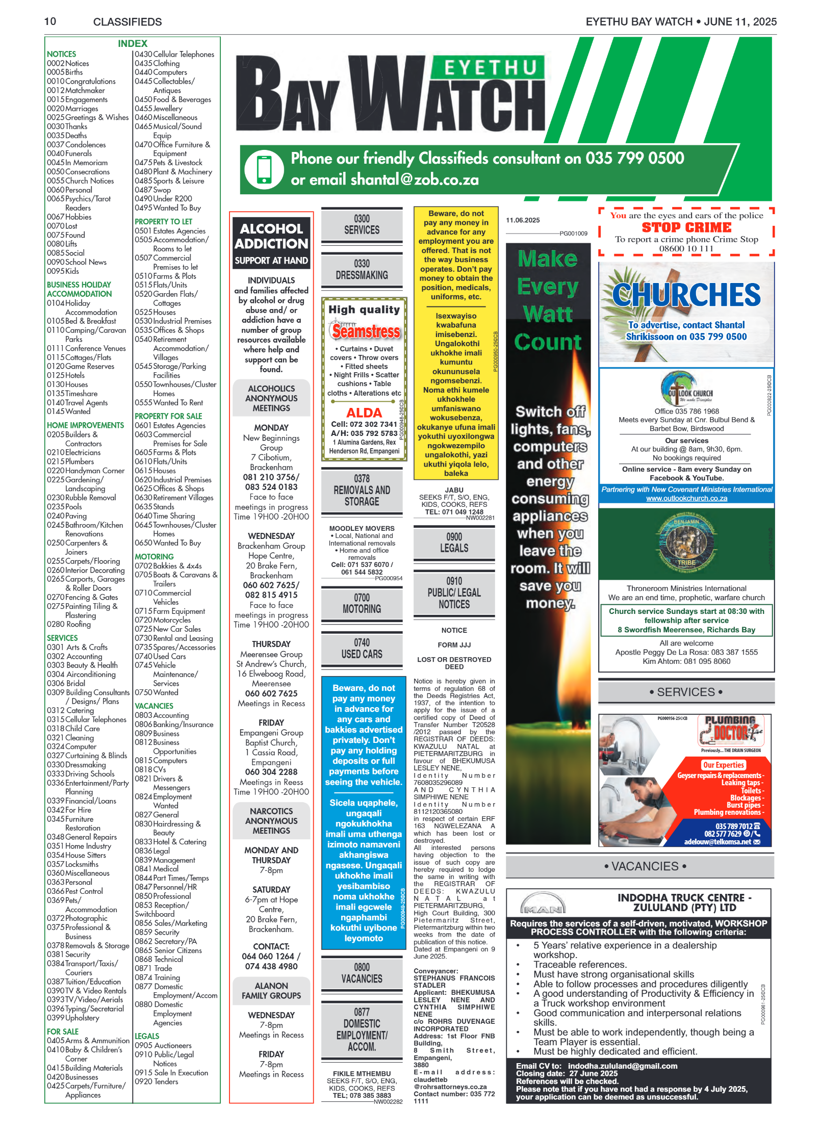 Eyethu BayWatch page 10