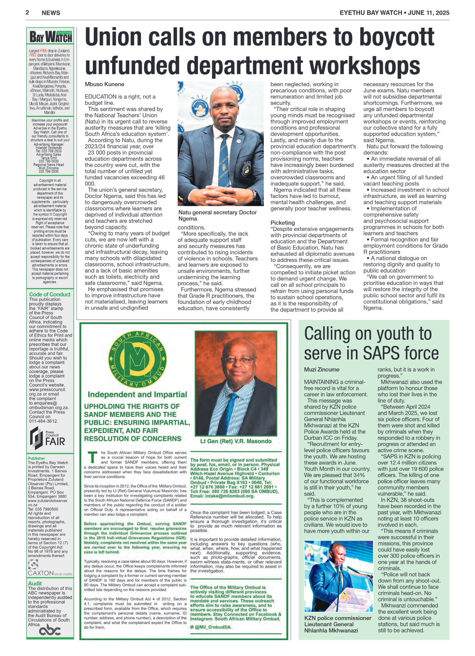 Eyethu BayWatch page 2