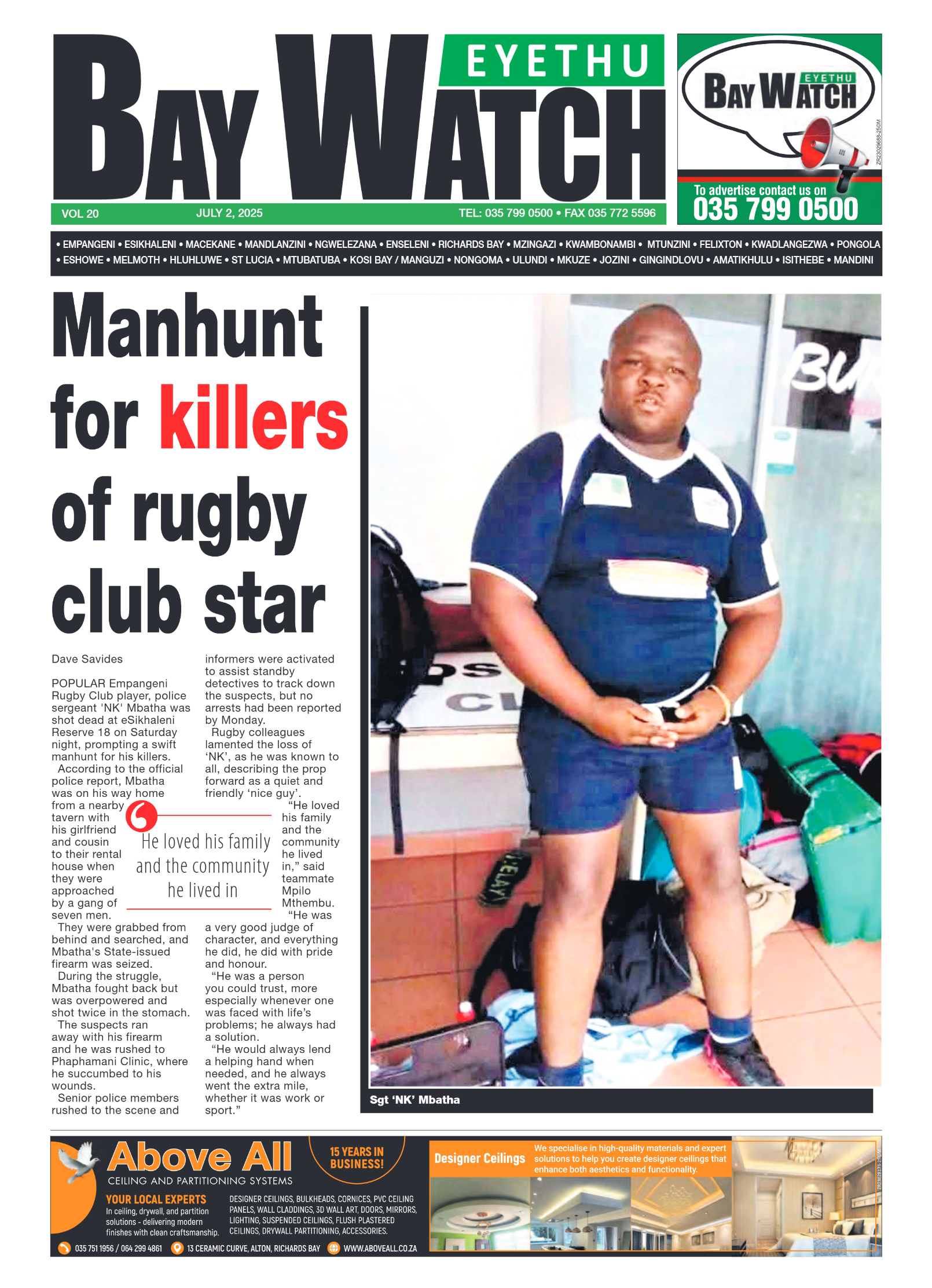 Eyethu BayWatch page 1