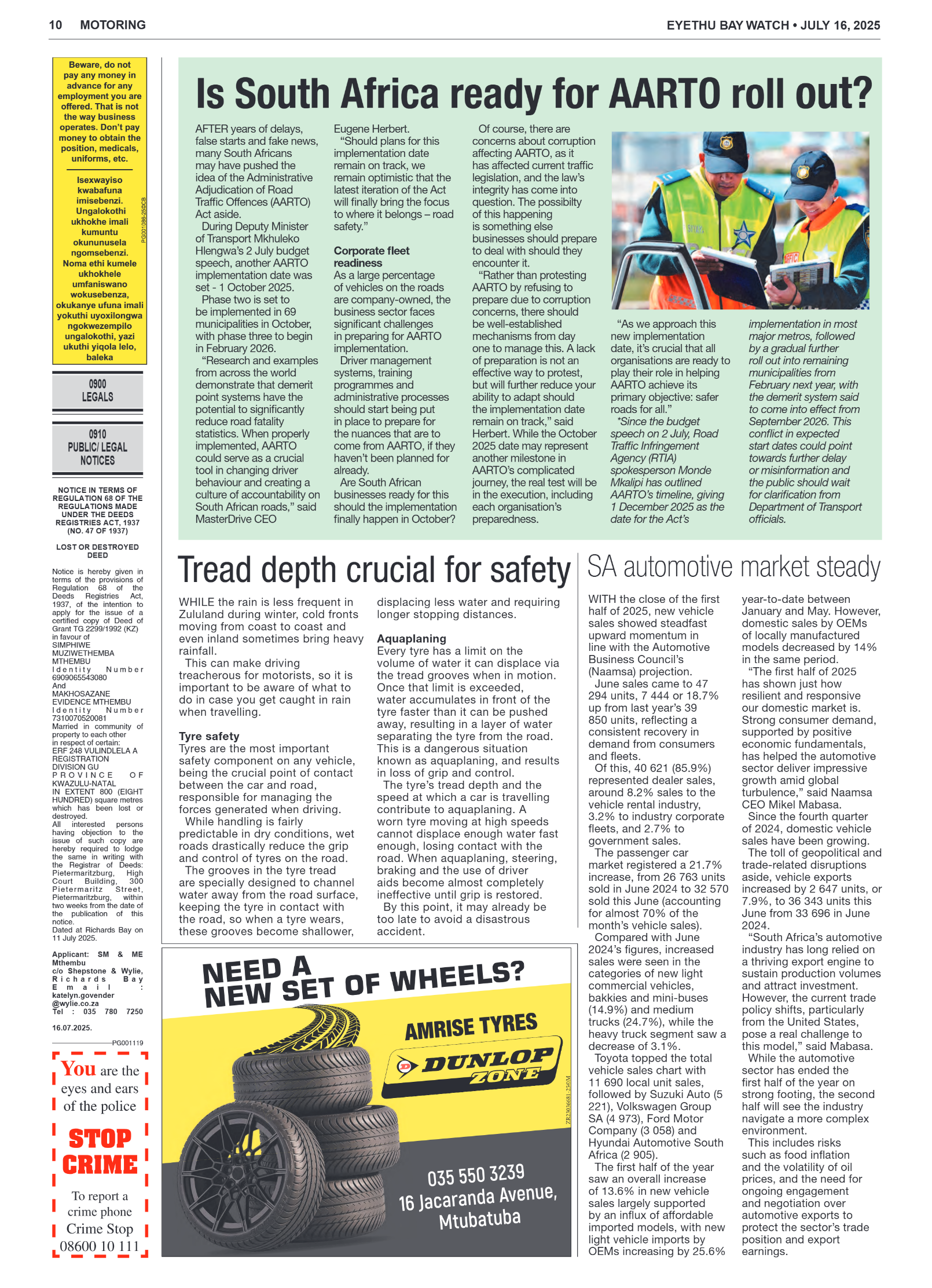 Eyethu BayWatch page 10