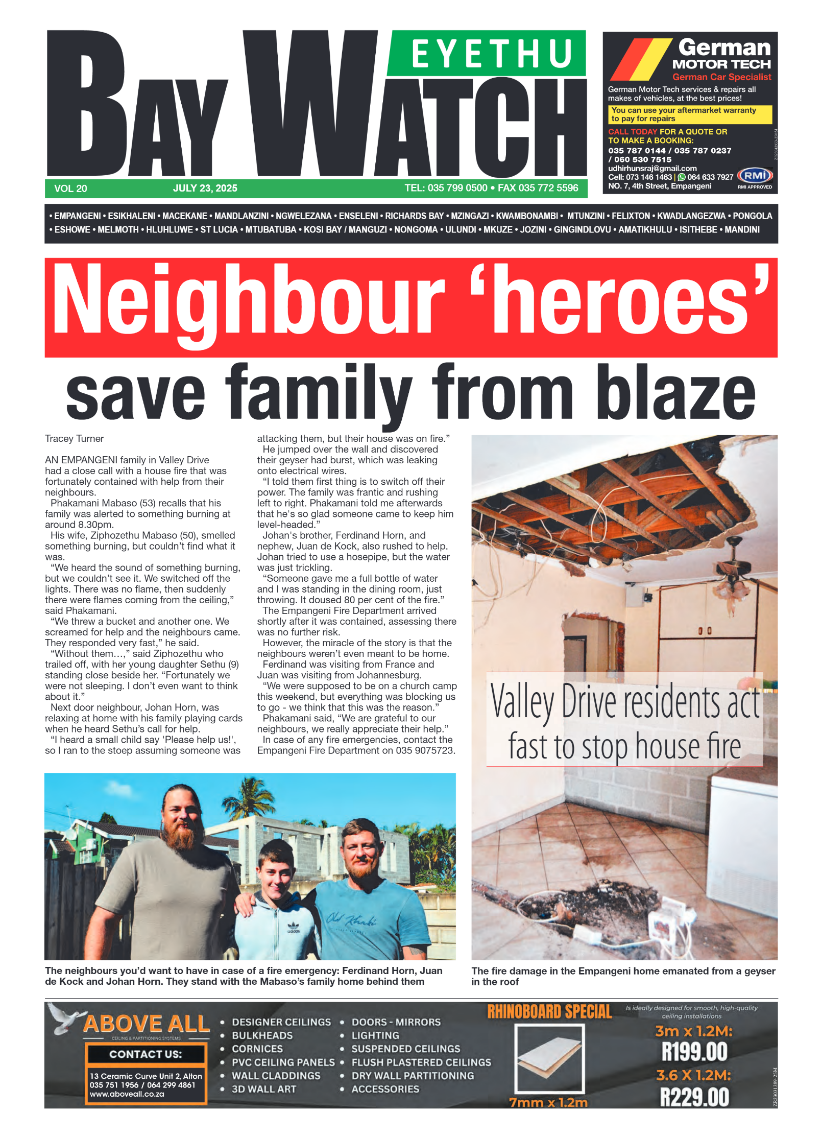 Eyethu BayWatch page 1