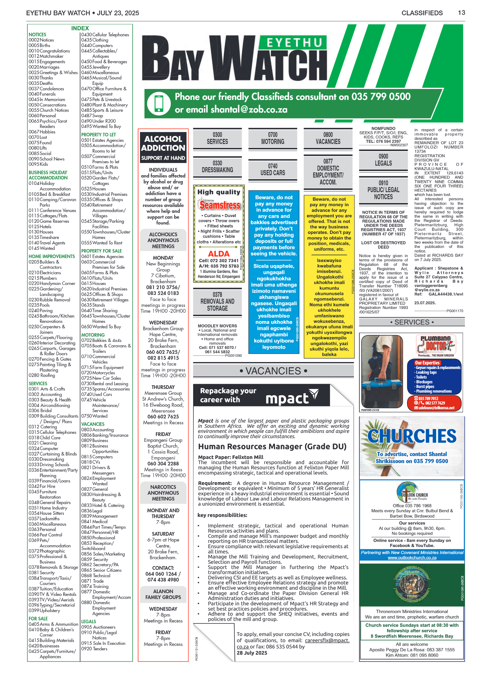 Eyethu BayWatch page 13