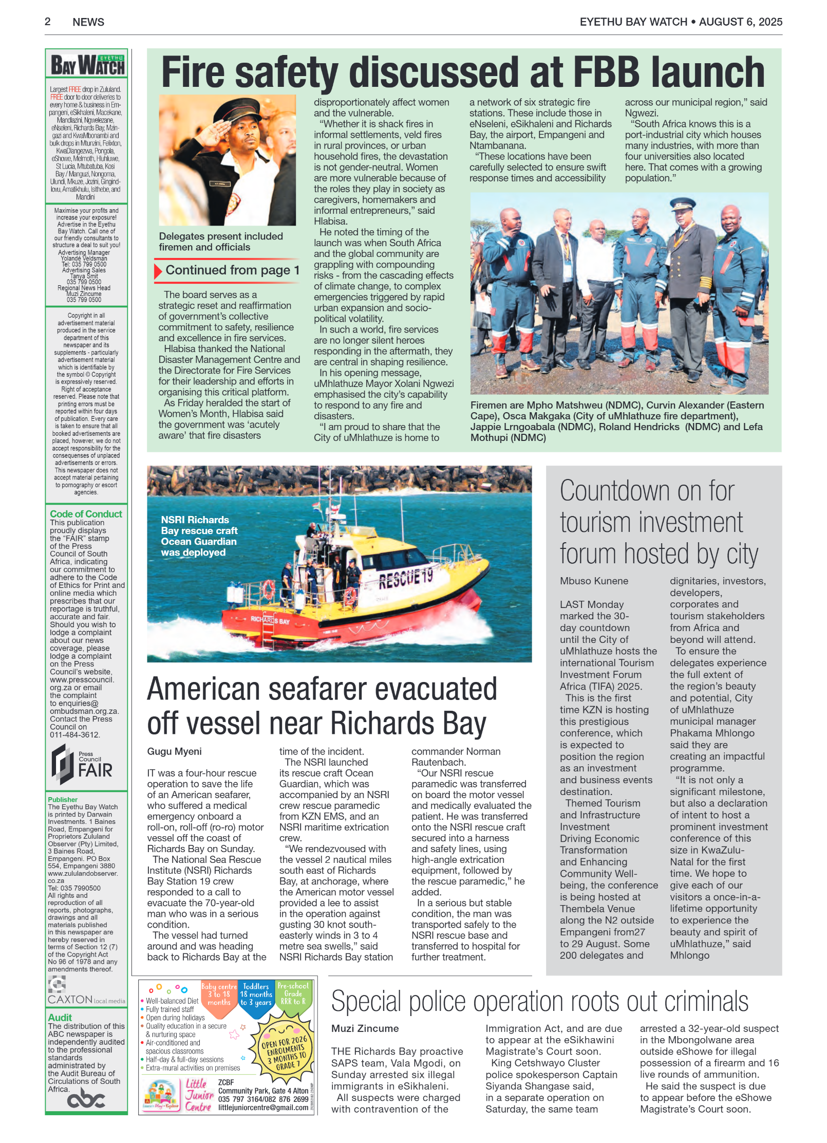 Eyethu BayWatch page 2