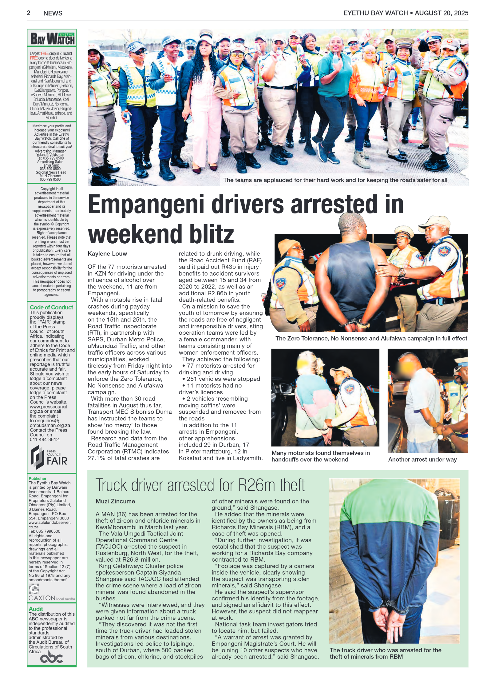 Eyethu BayWatch page 2