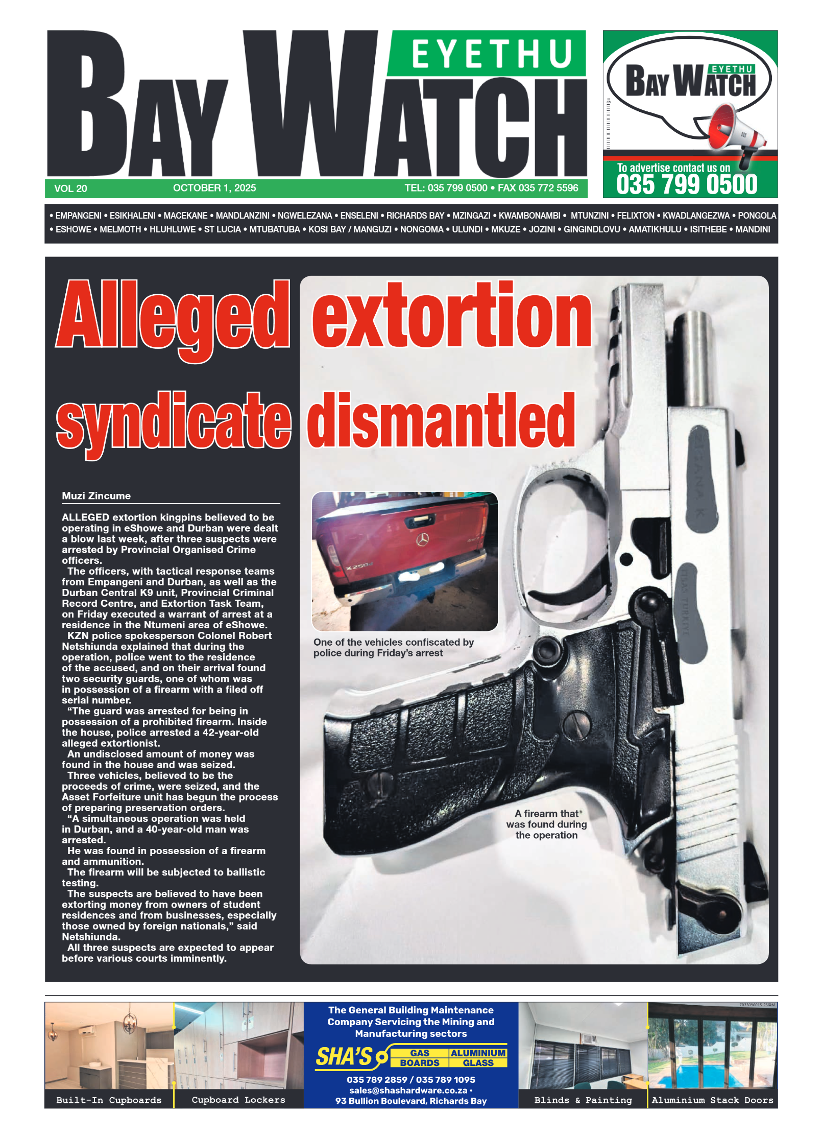 Eyethu BayWatch page 1