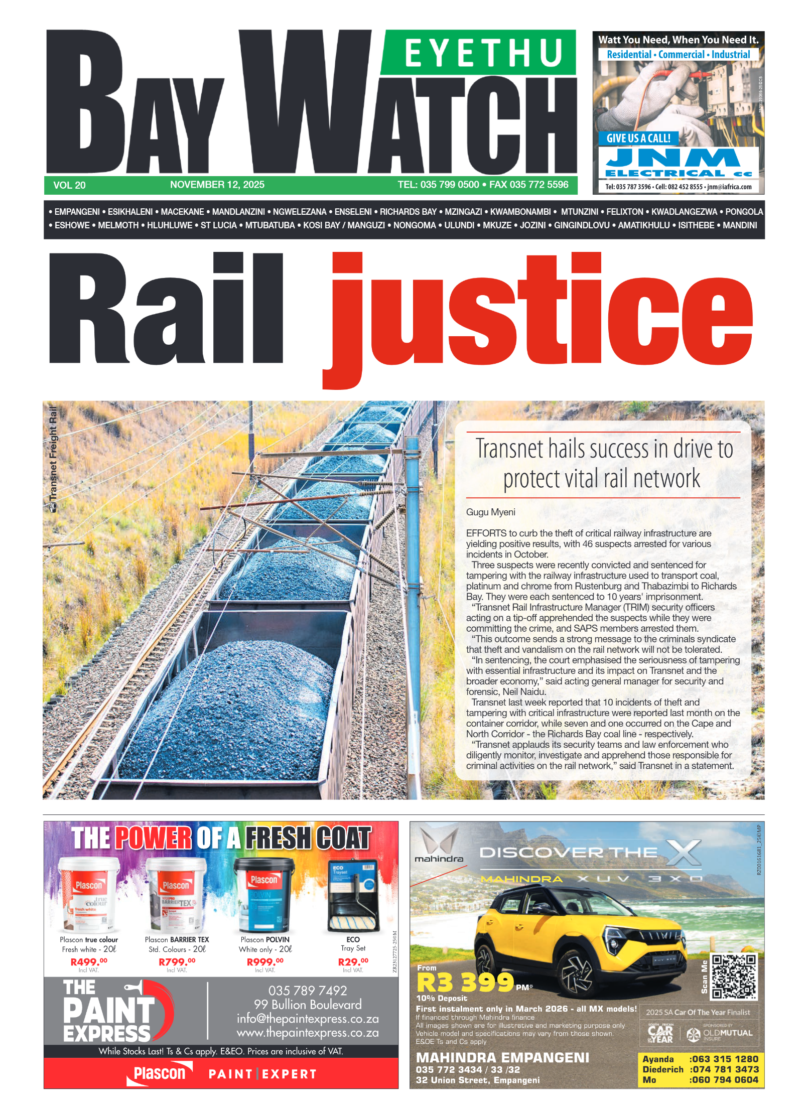 Eyethu BayWatch page 1