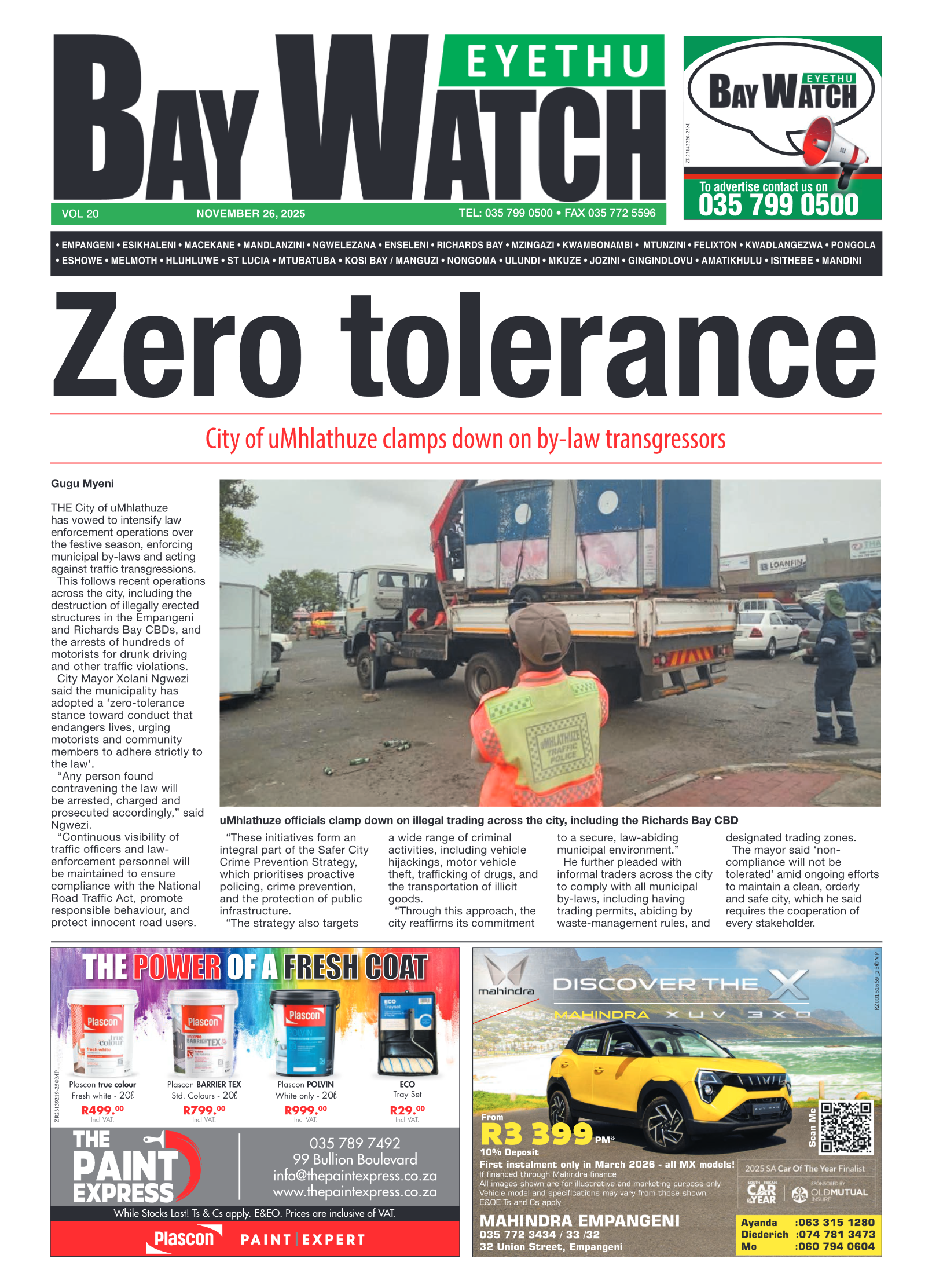 Eyethu BayWatch page 1