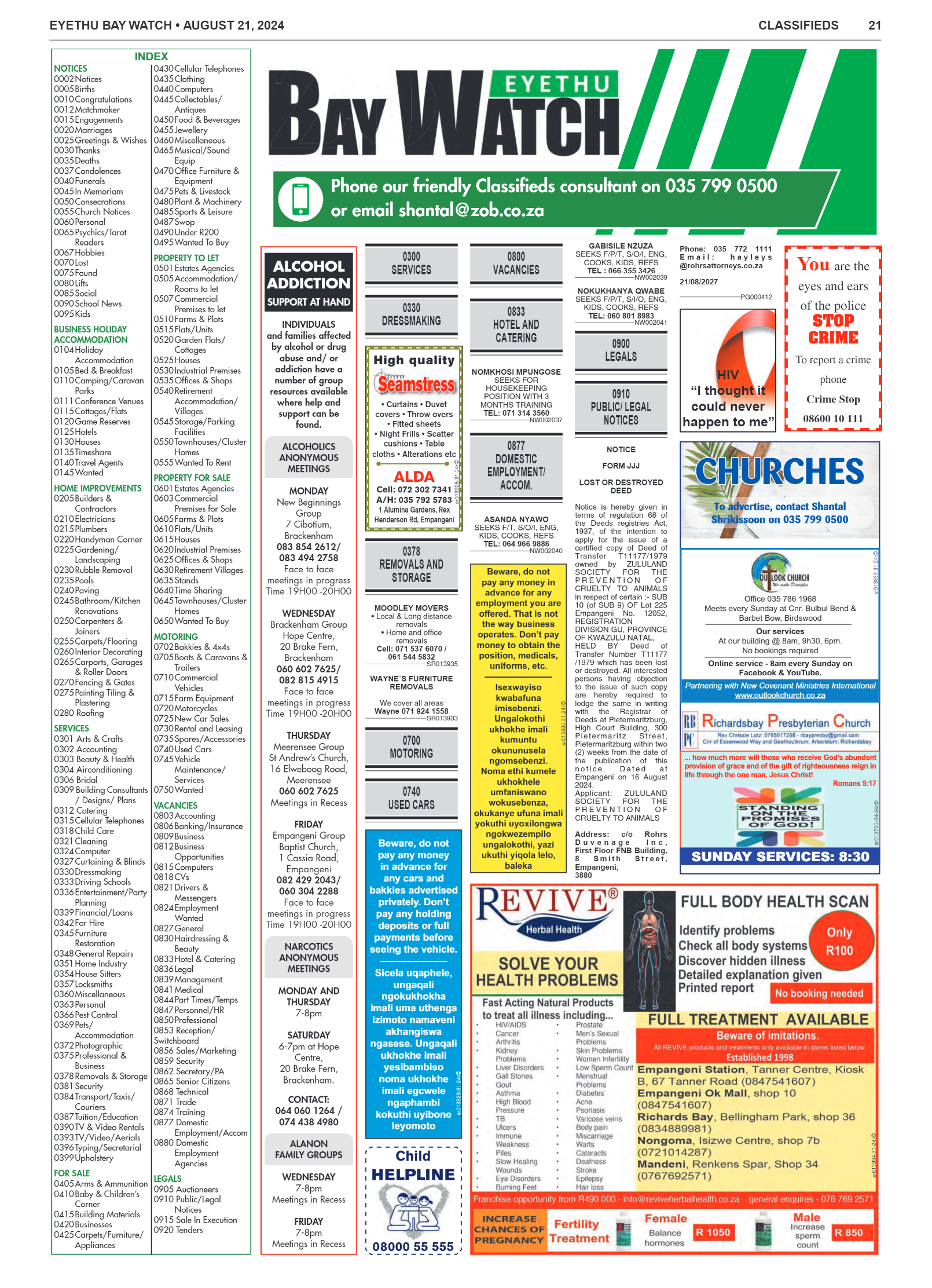 Eyethu BayWatch page 21