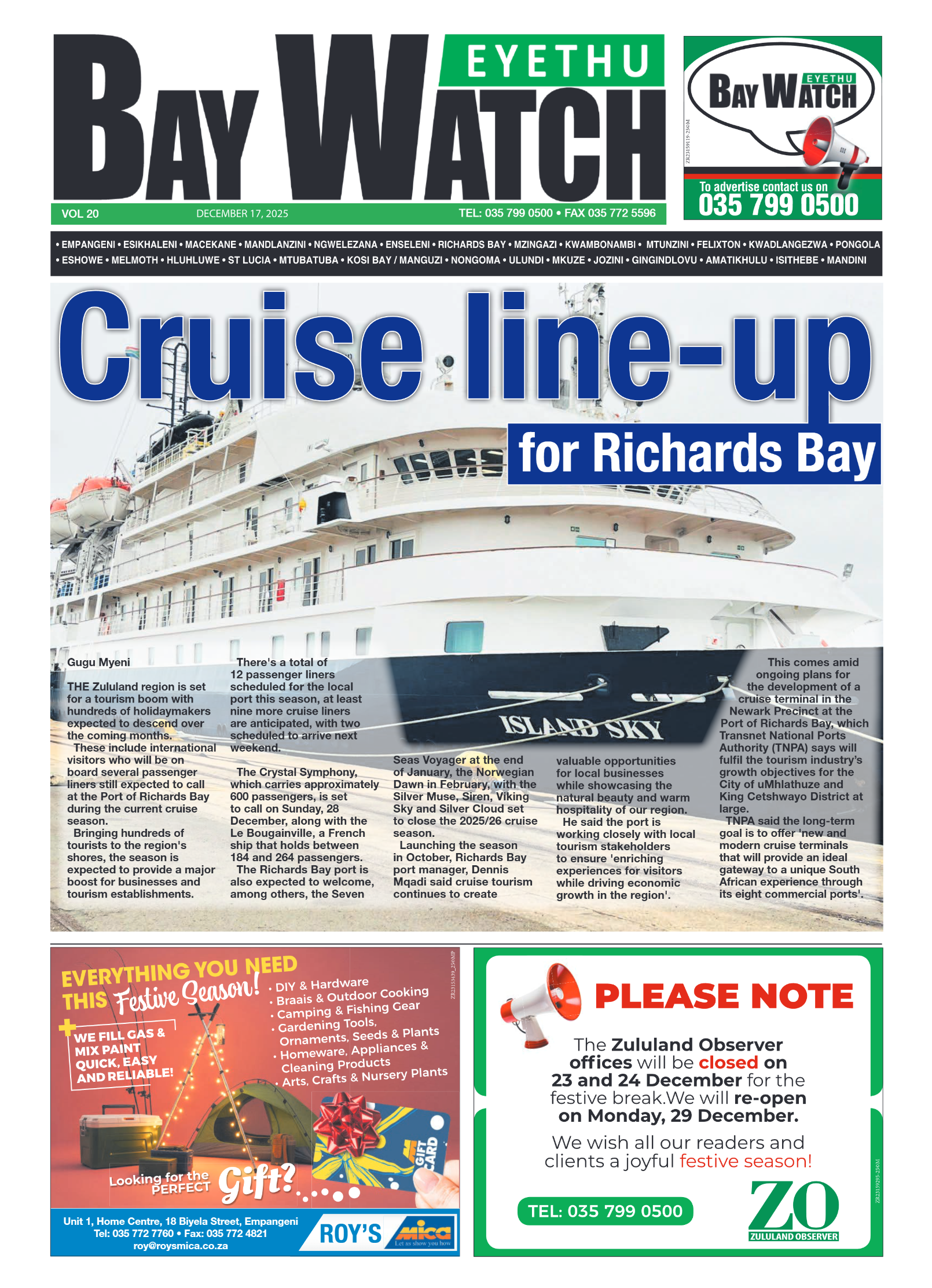 Eyethu BayWatch page 1