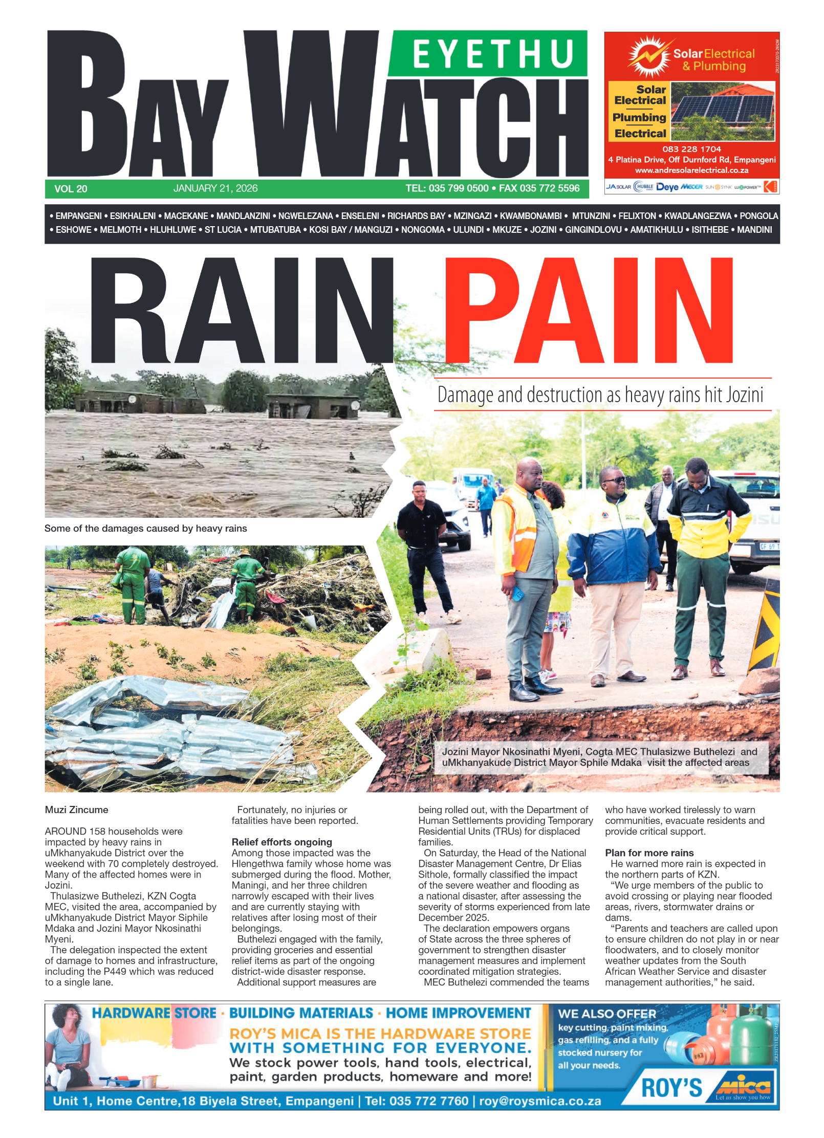 Eyethu BayWatch page 1