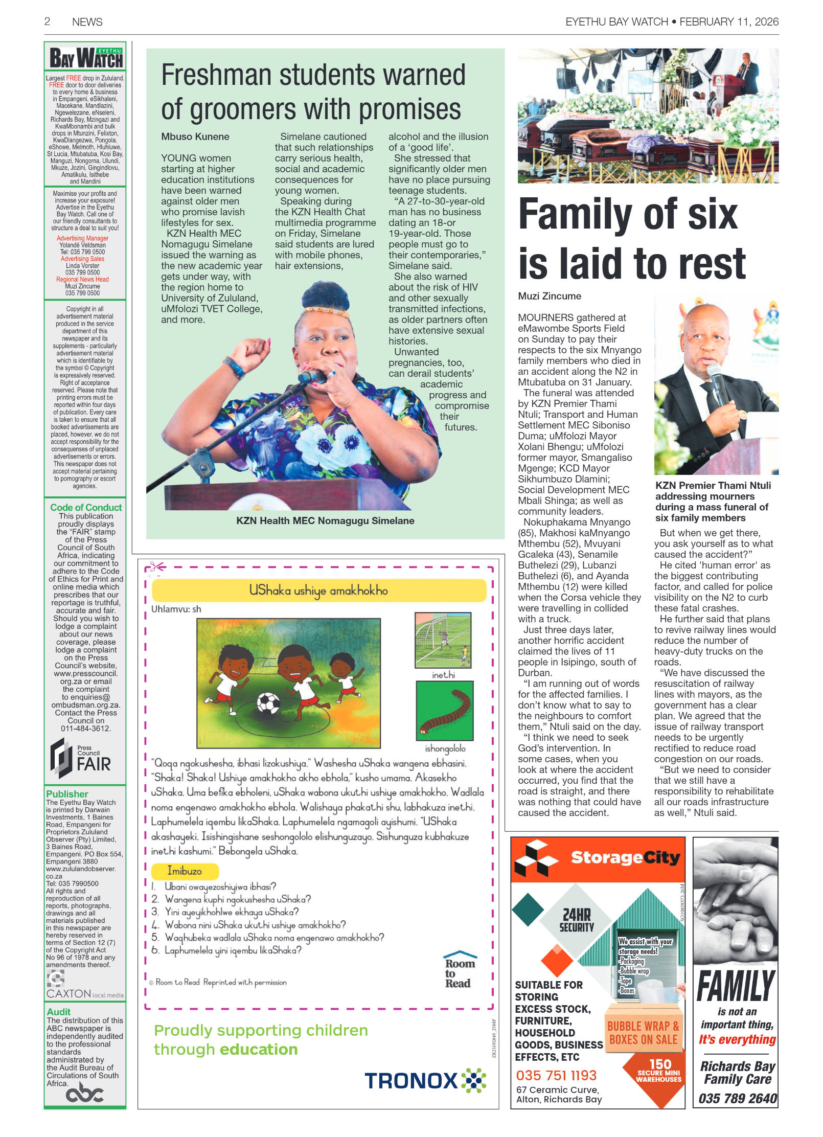 Eyethu BayWatch page 2