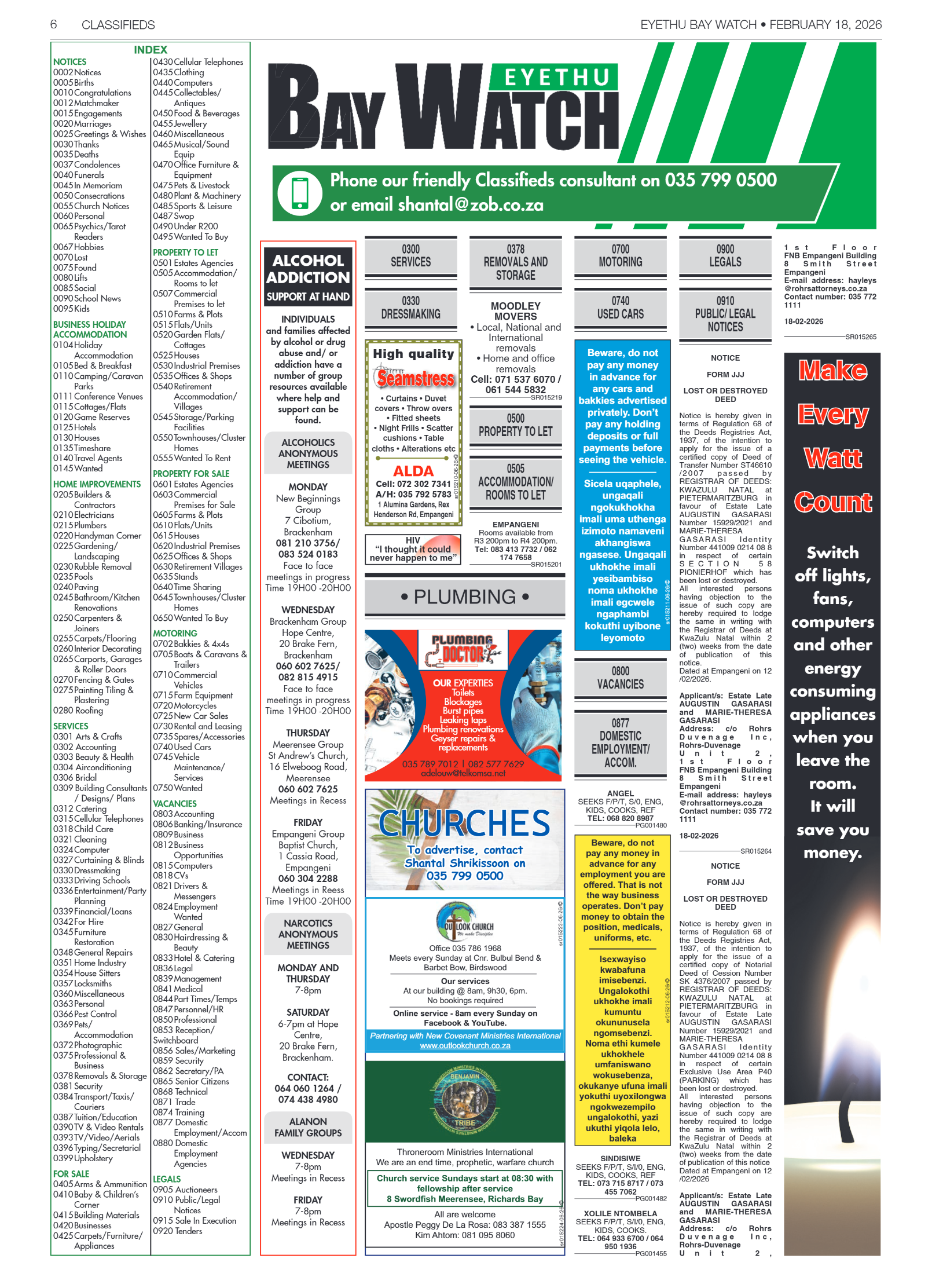 Eyethu BayWatch page 6