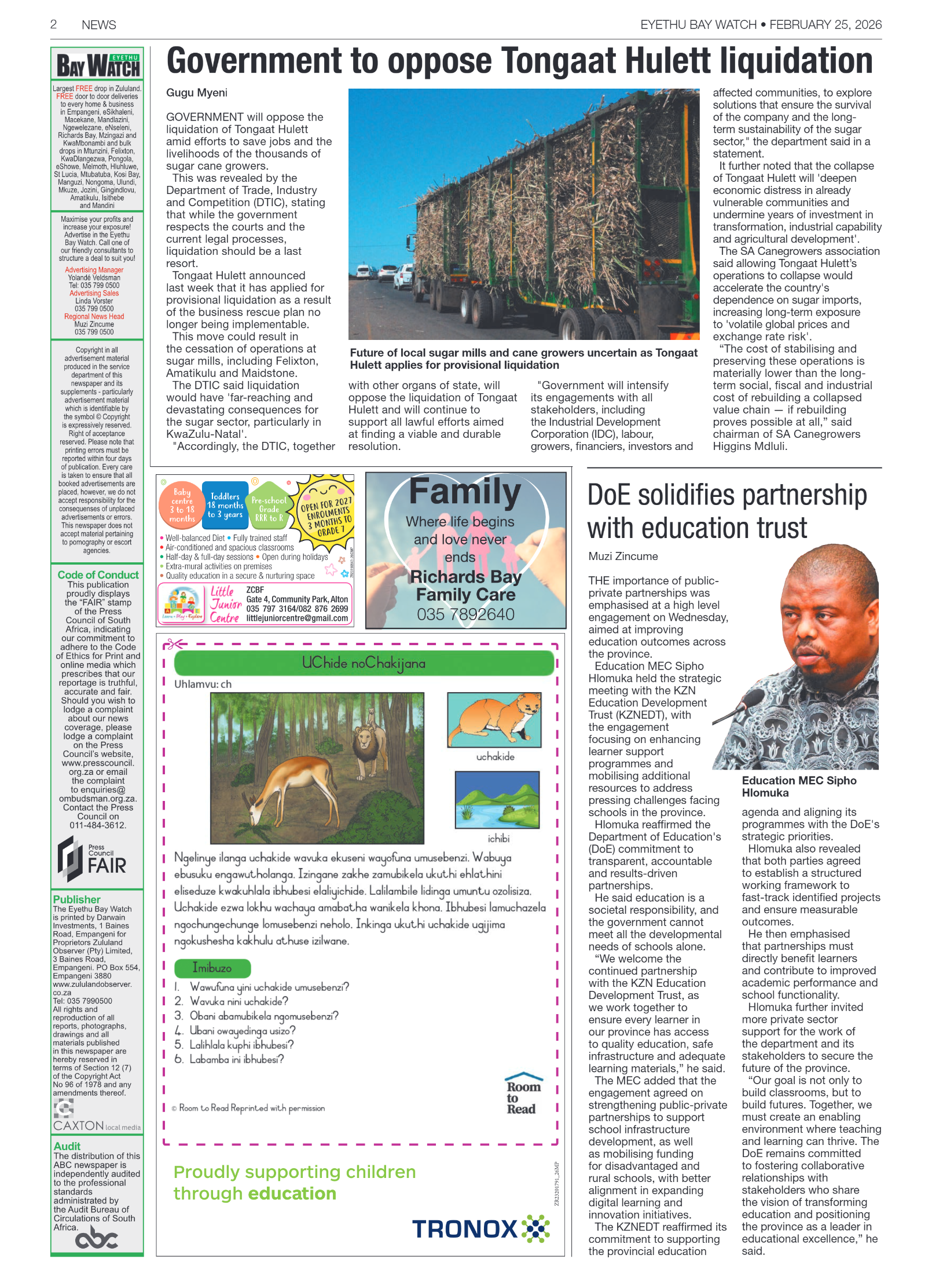 Eyethu BayWatch page 2