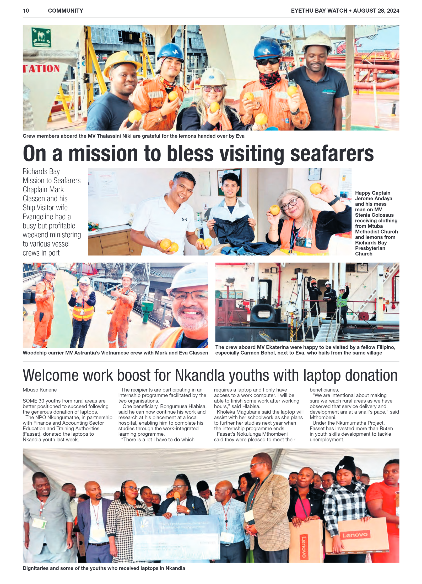 Eyethu BayWatch page 10