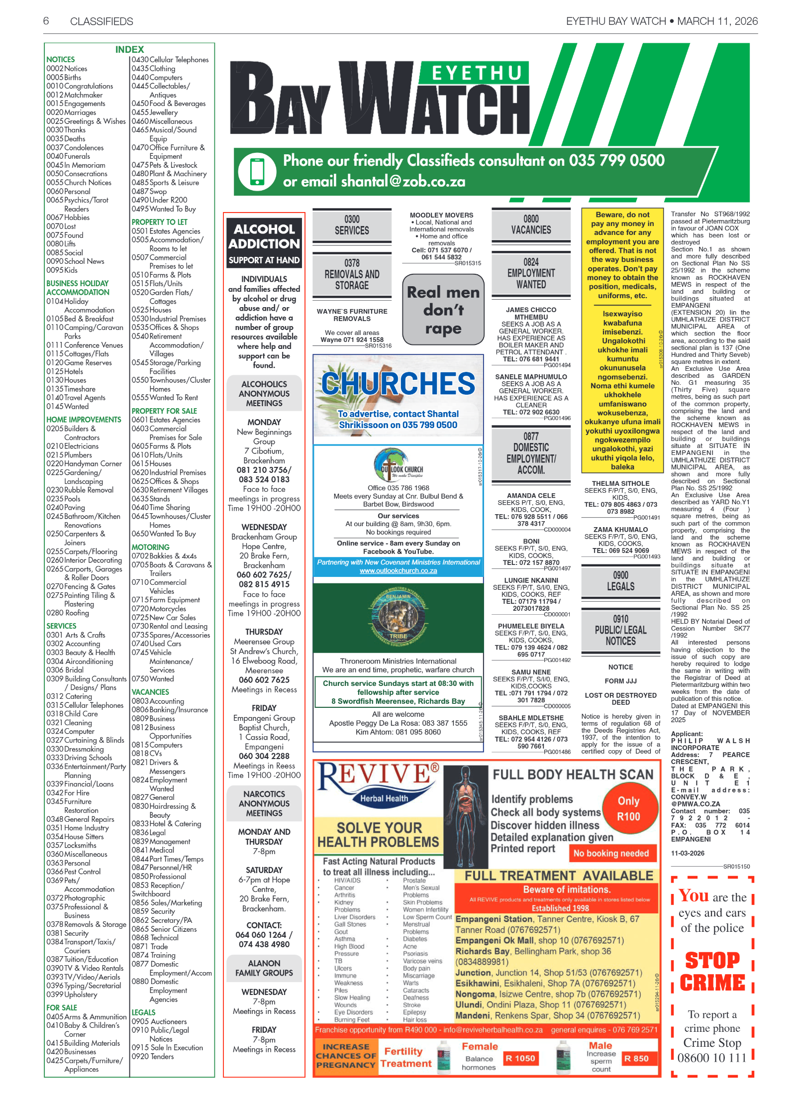 Eyethu BayWatch page 6