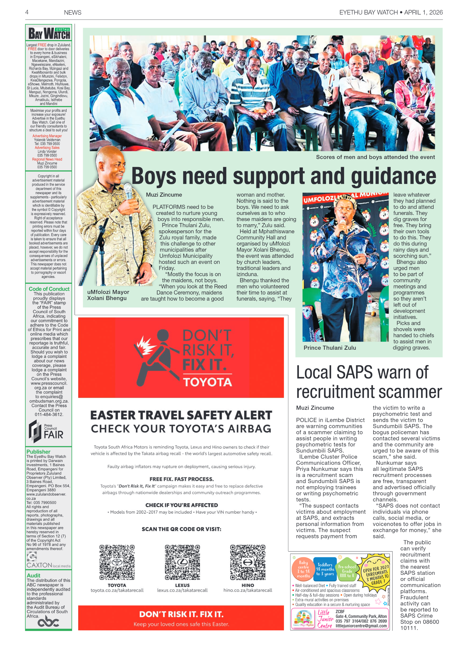 Eyethu BayWatch page 4