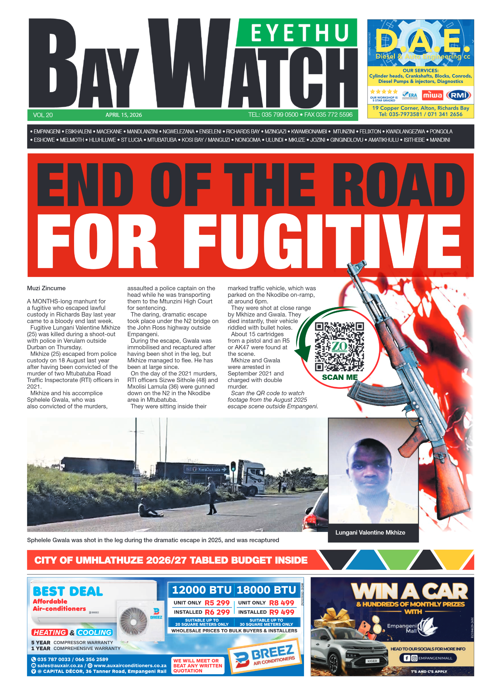 Eyethu BayWatch page 1