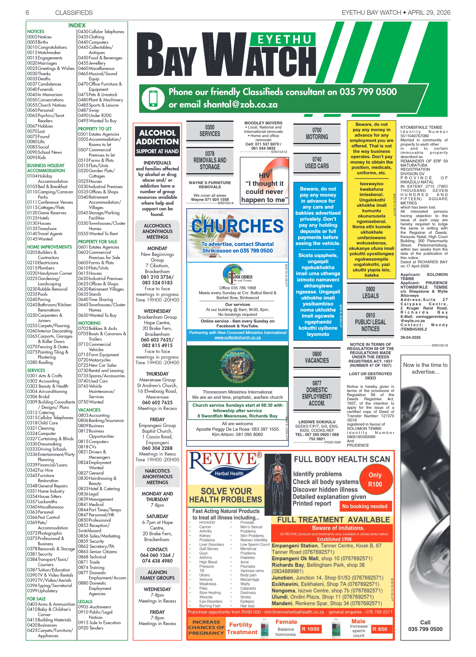 Eyethu BayWatch page 6