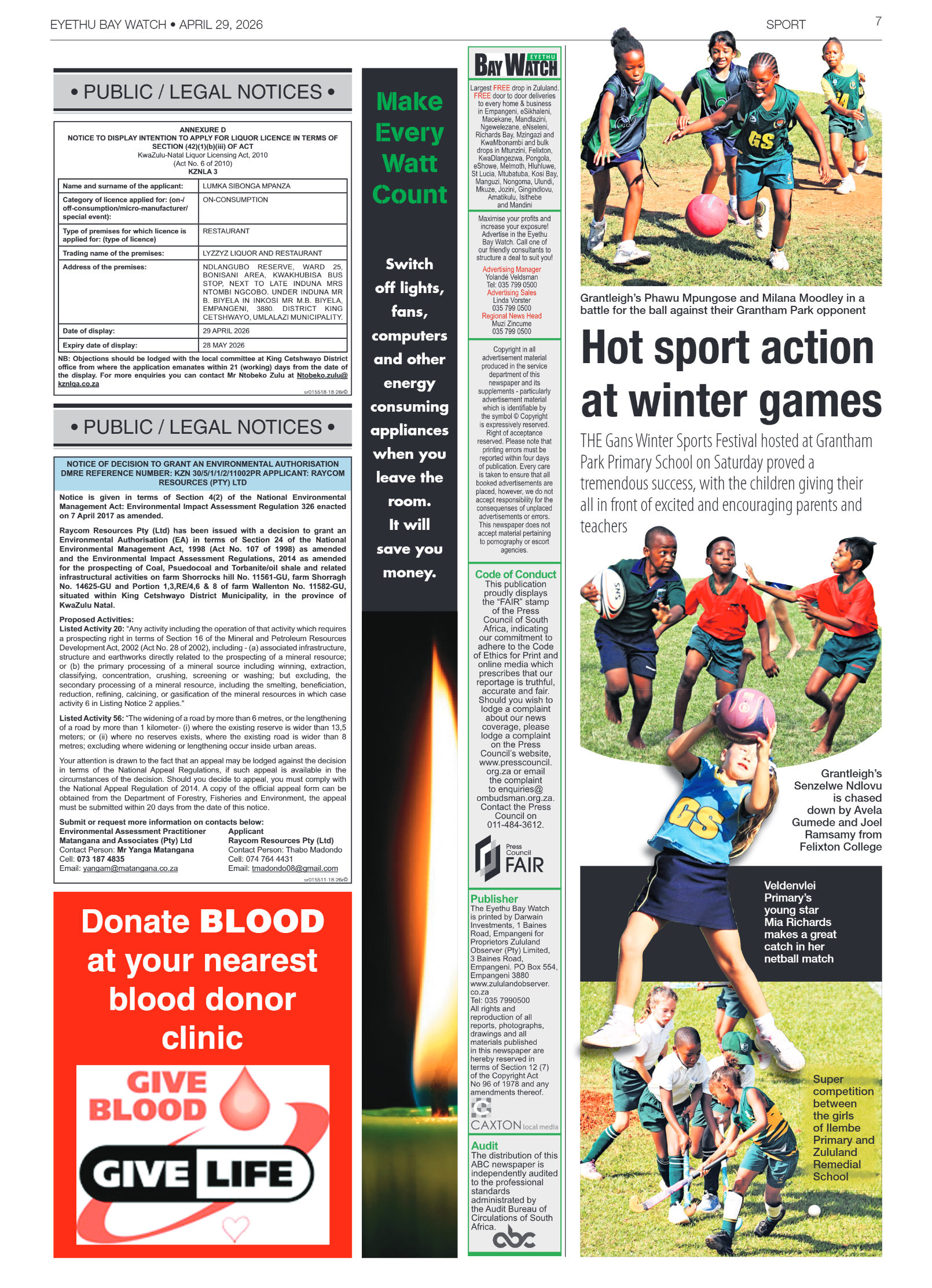 Eyethu BayWatch page 7