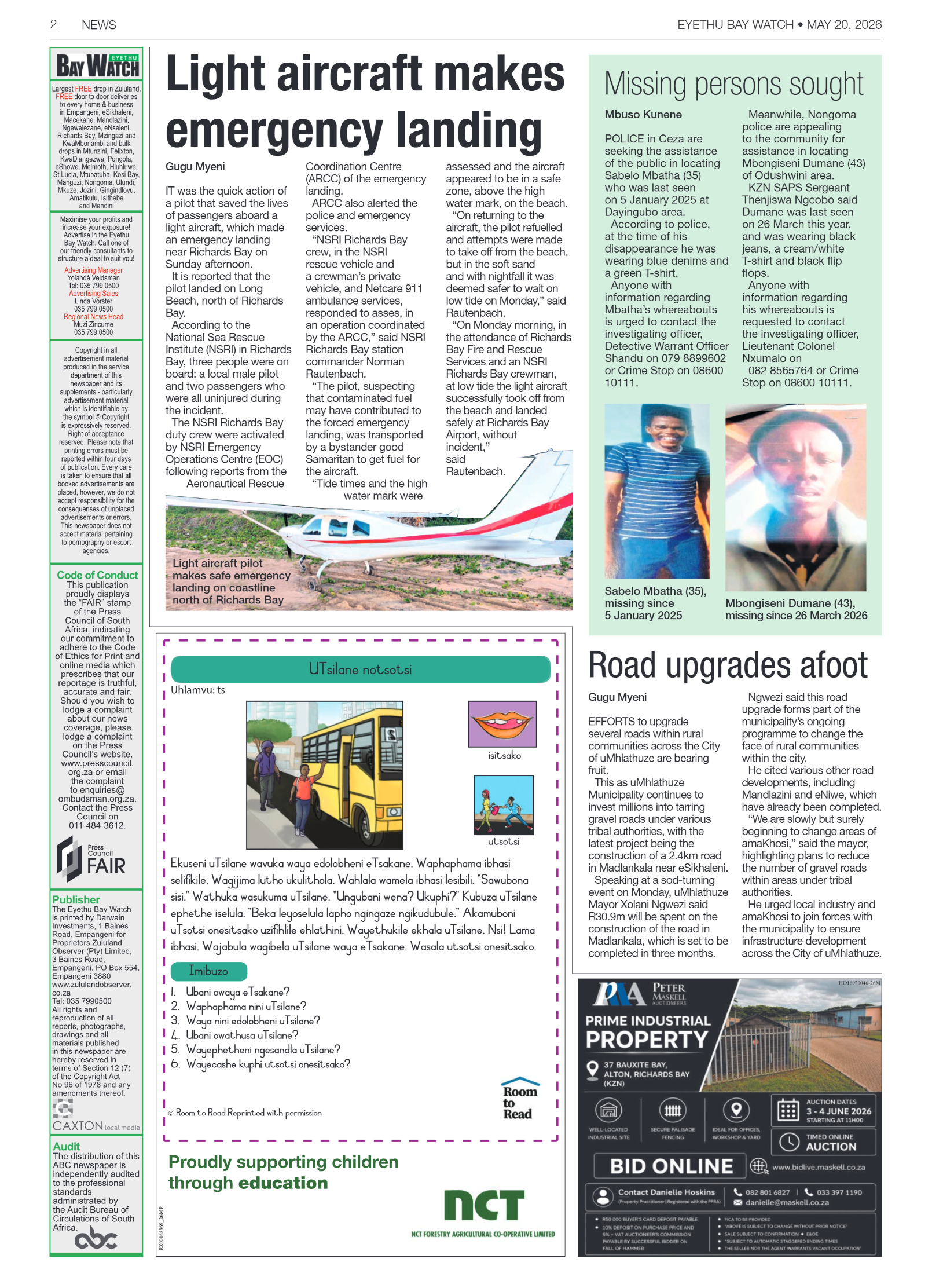 Eyethu BayWatch page 2
