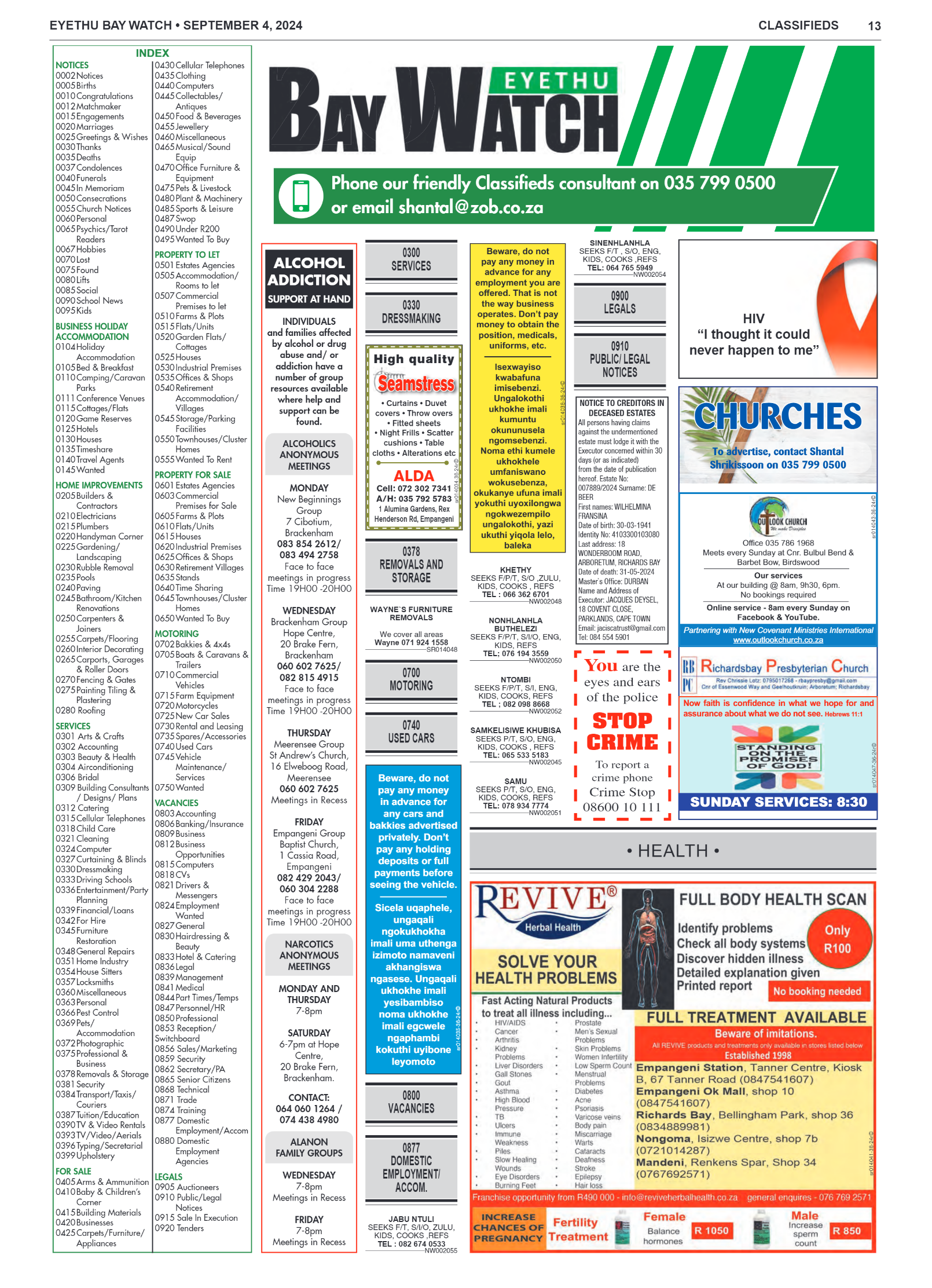 Eyethu BayWatch page 13