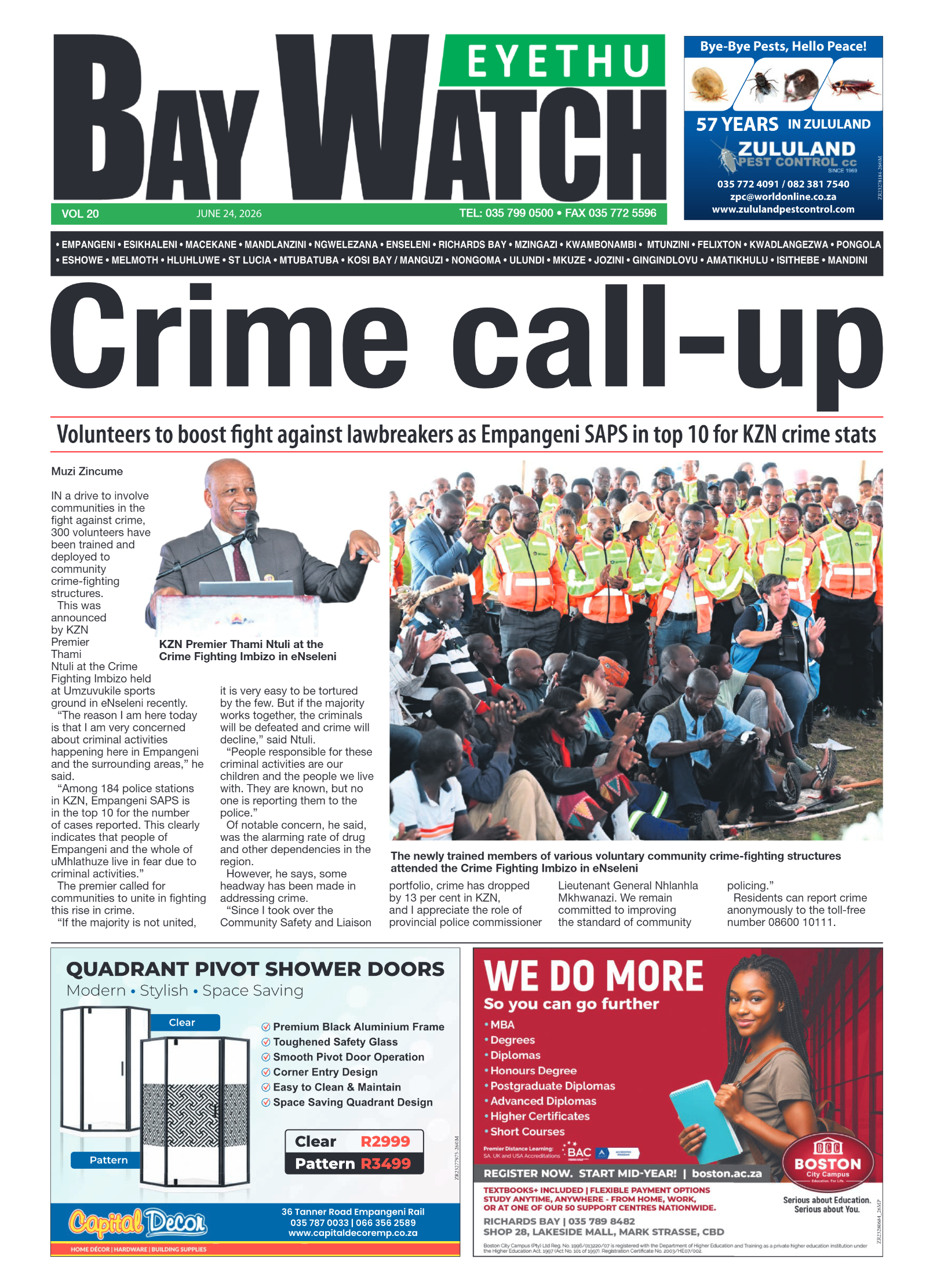 Eyethu BayWatch page 1