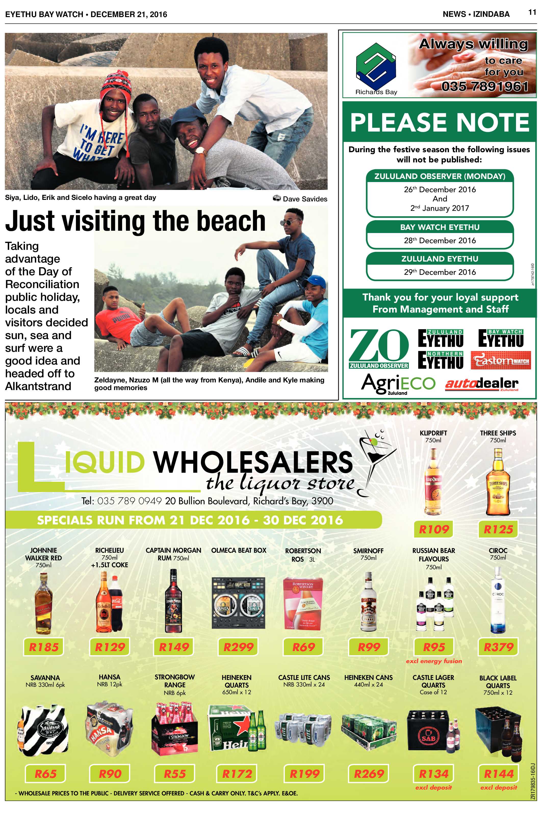 Eyethu BayWatch 21 December page 11