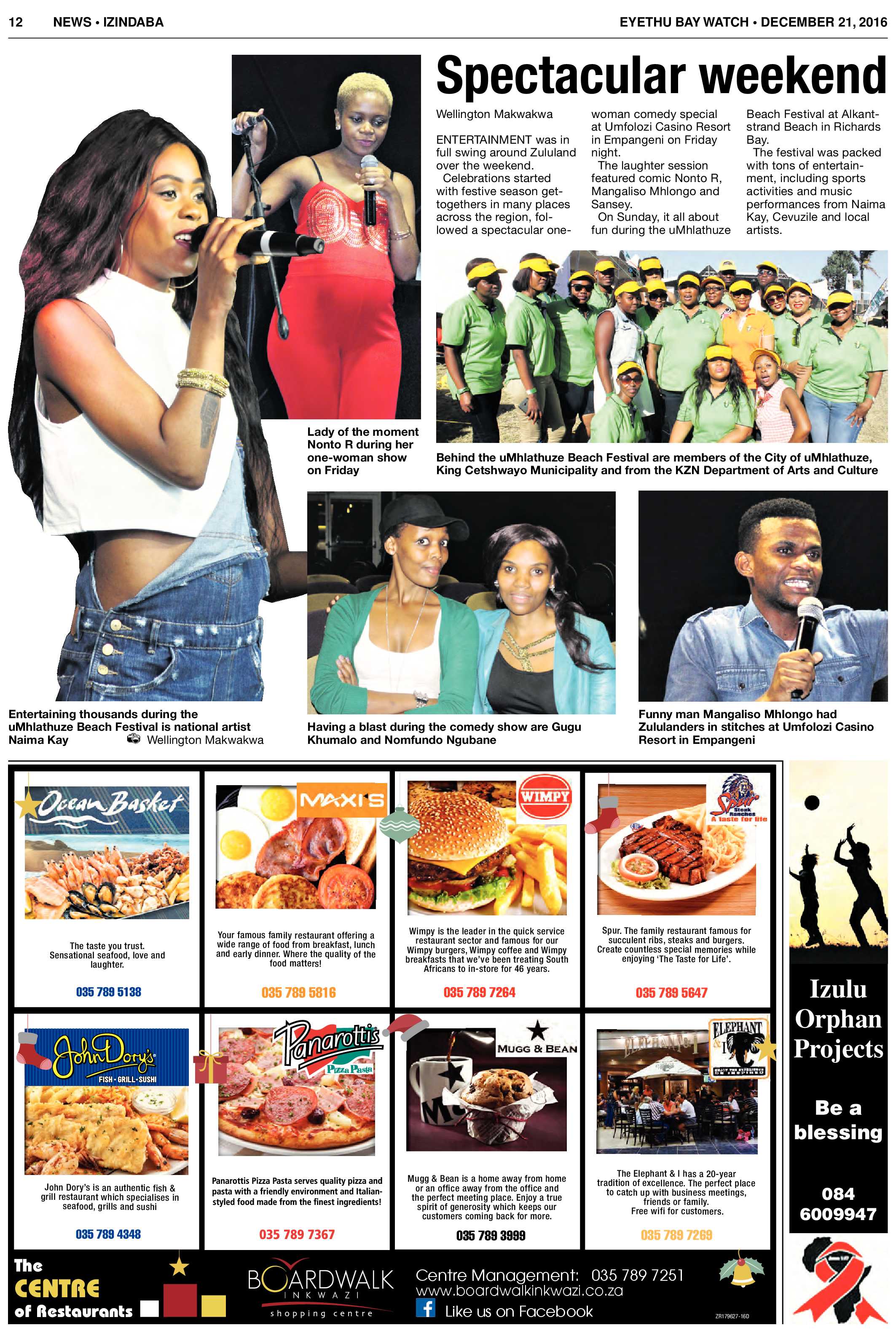 Eyethu BayWatch 21 December page 12