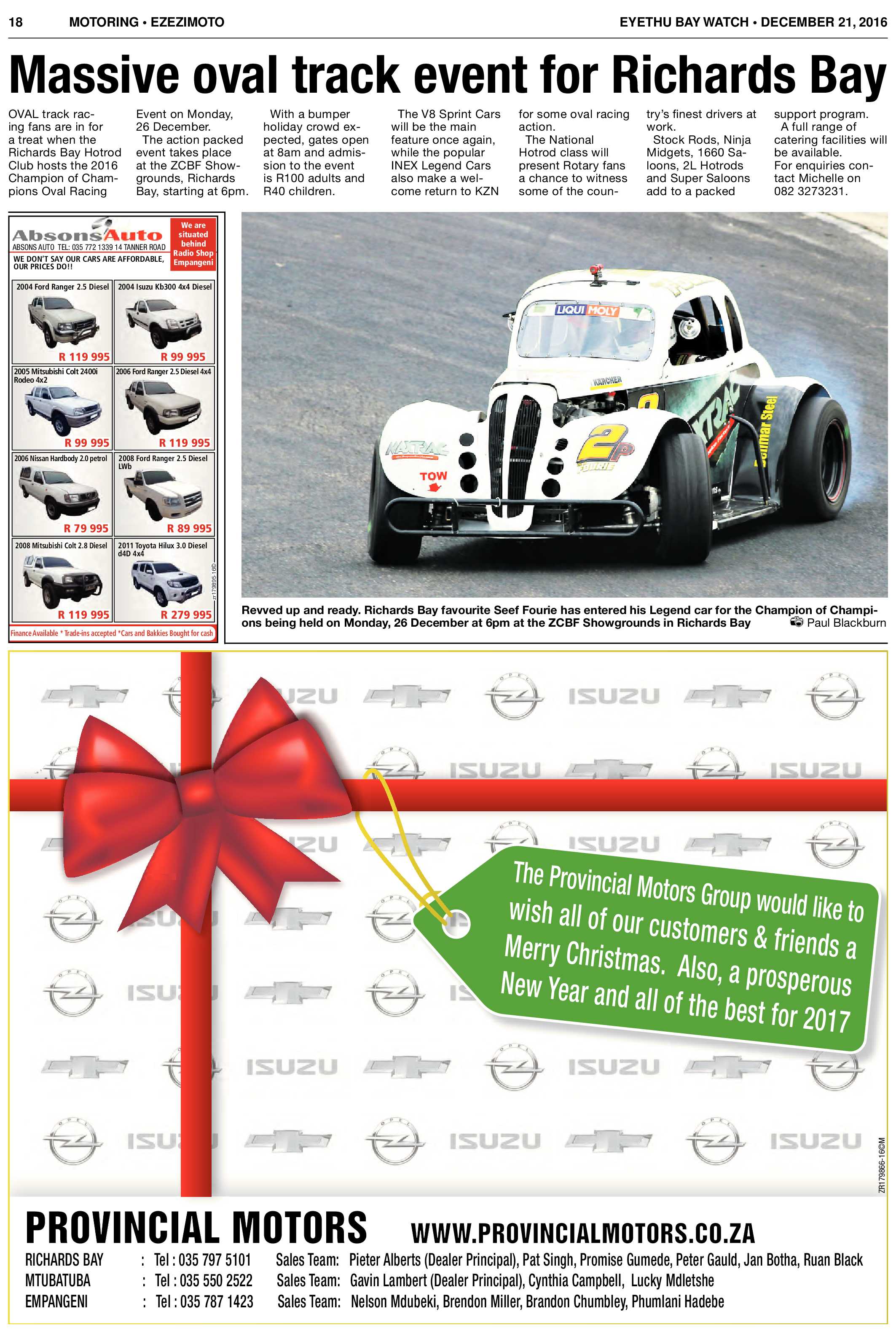 Eyethu BayWatch 21 December page 18