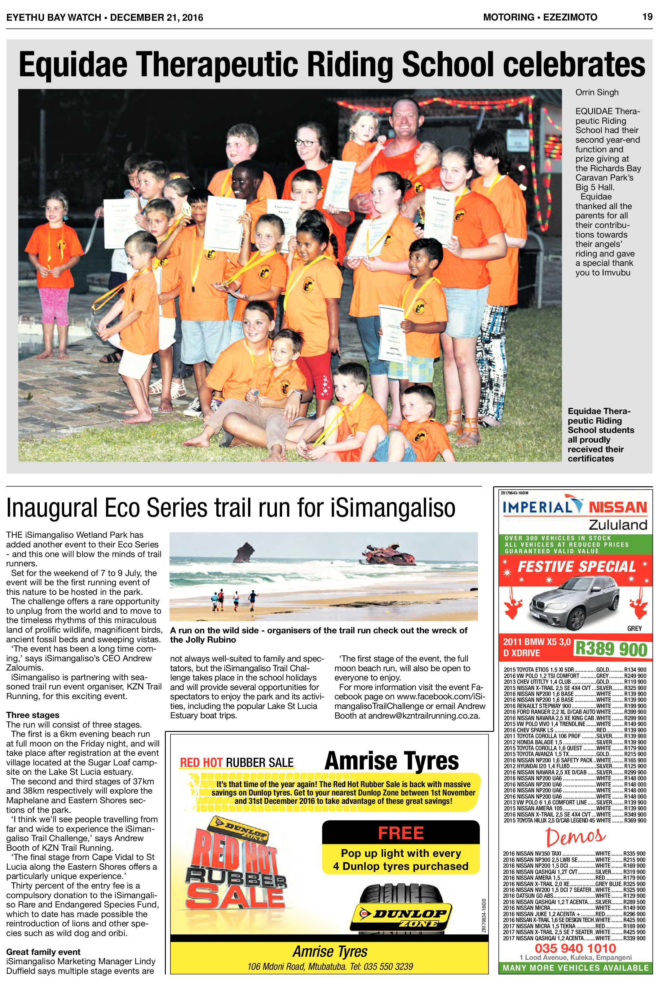 Eyethu BayWatch 21 December page 19