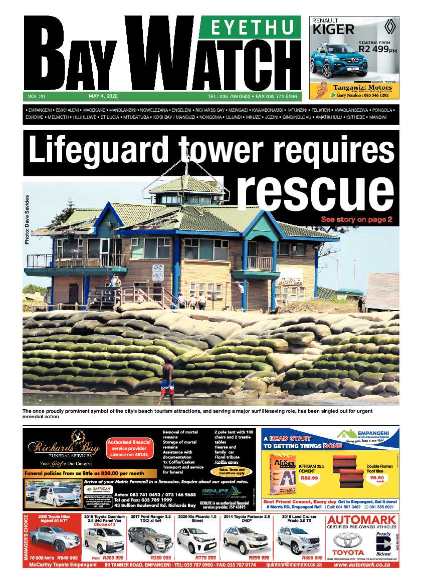 Eyethu Bay Watch page 1