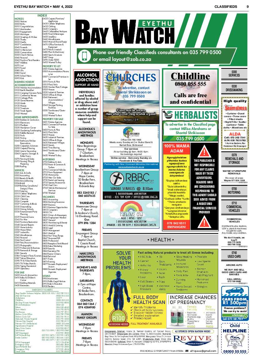 Eyethu Bay Watch page 9