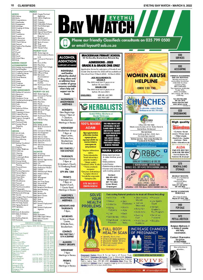 Eyethu Bay Watch page 10