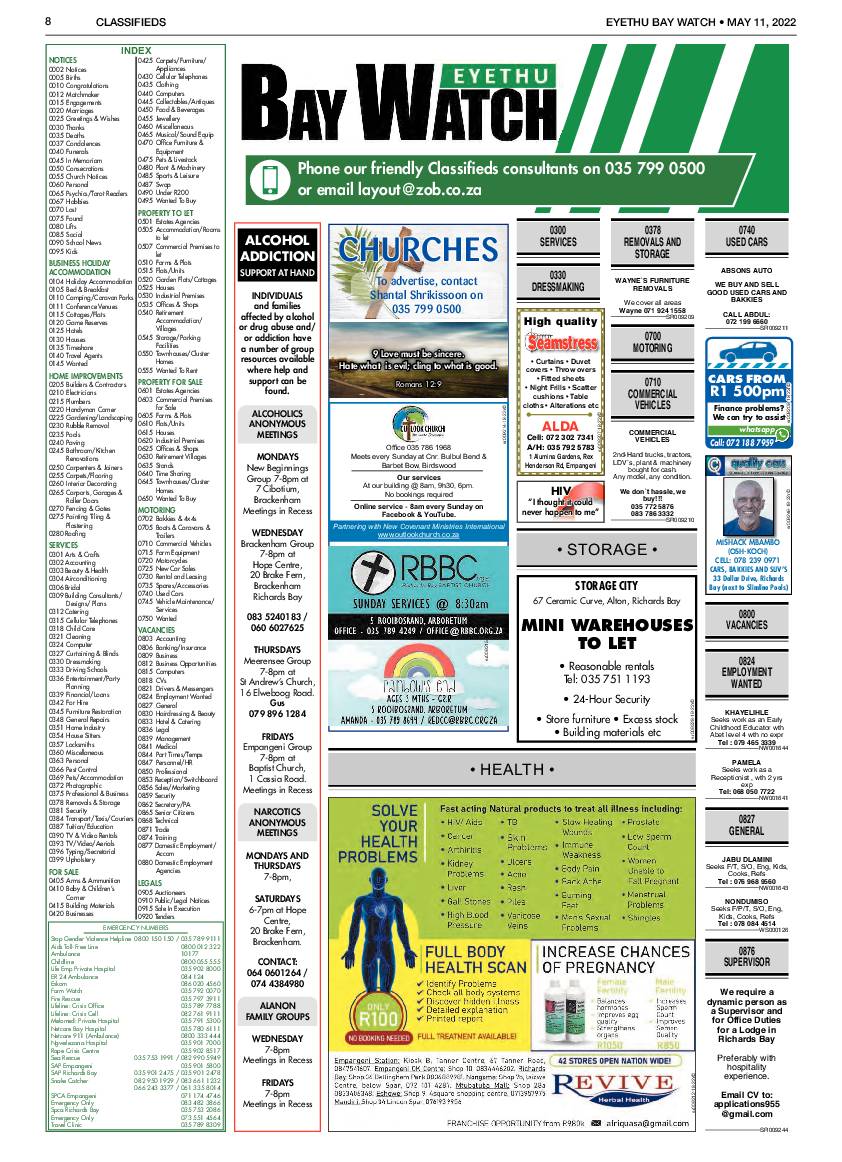 Eyethu Bay Watch page 8