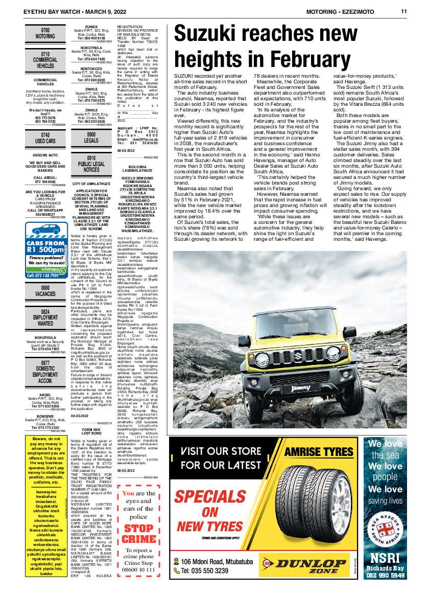 Eyethu Bay Watch page 11