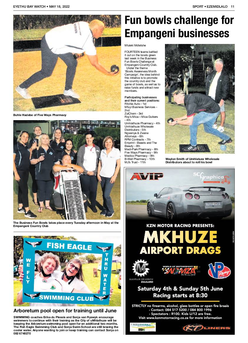 Eyethu Bay watch page 11