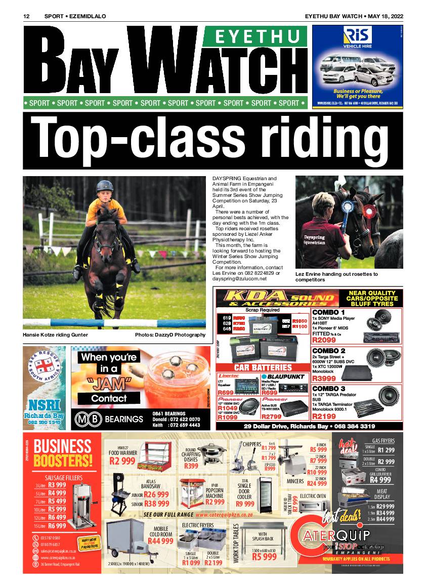 Eyethu Bay watch page 12