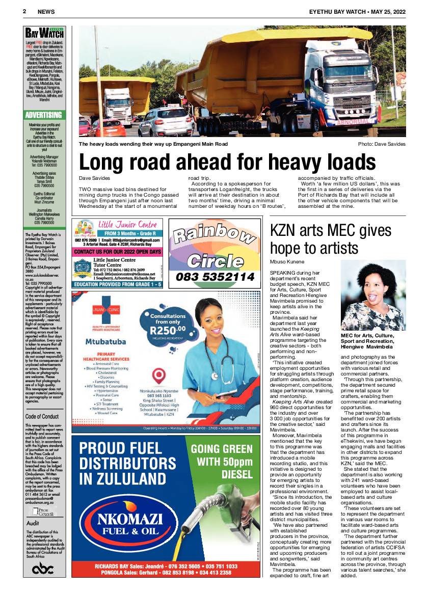 Eyethu Bay Watch page 2