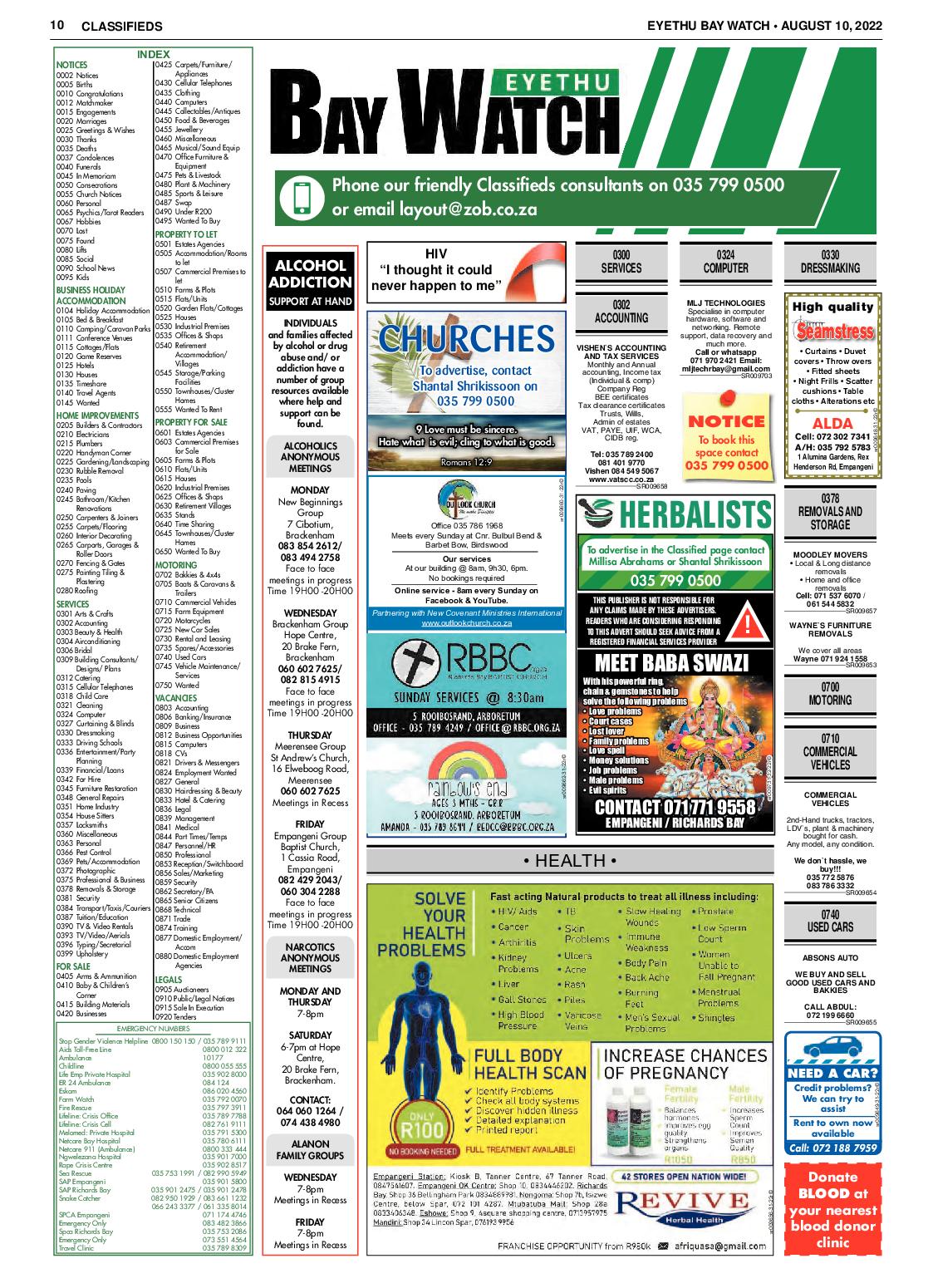 Eyethu Bay Watch page 10