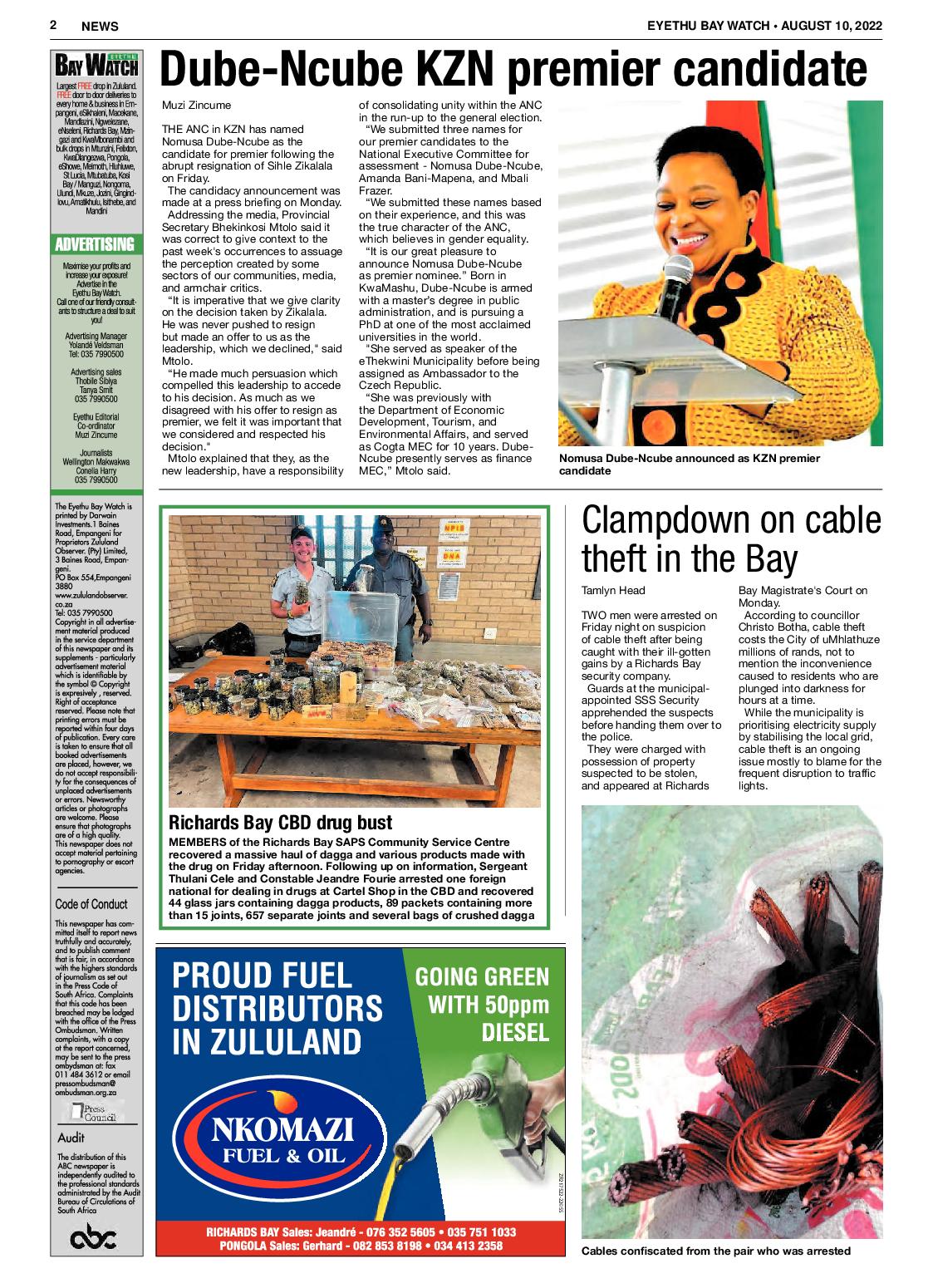 Eyethu Bay Watch page 2