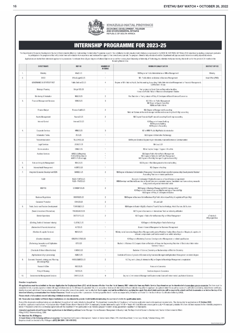 Eyethu Bay Watch page 16