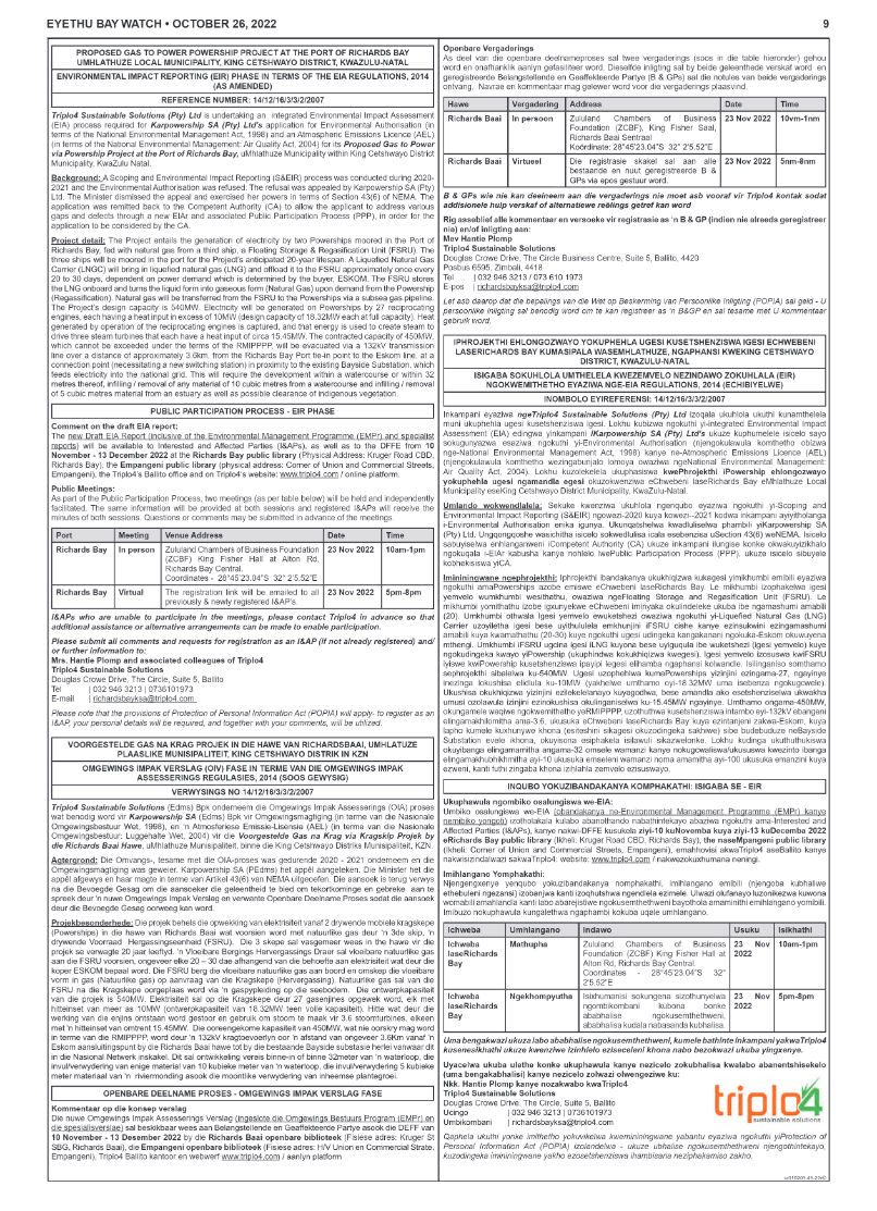 Eyethu Bay Watch page 9