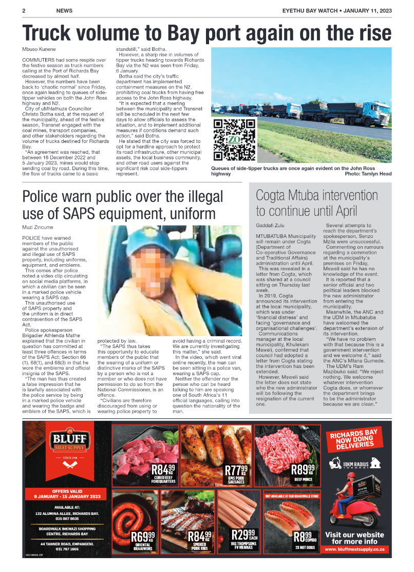 Eyethu Bay Watch page 2