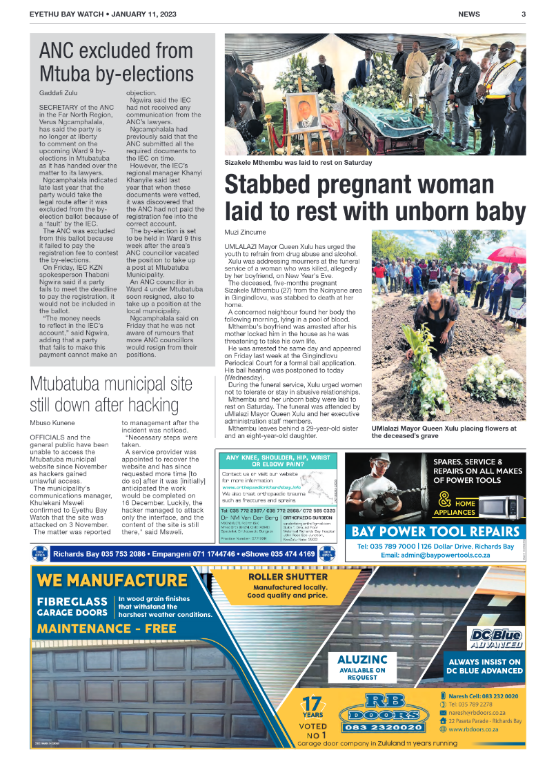 Eyethu Bay Watch page 3