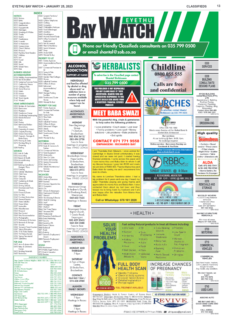 Eyethu Bay Watch page 13