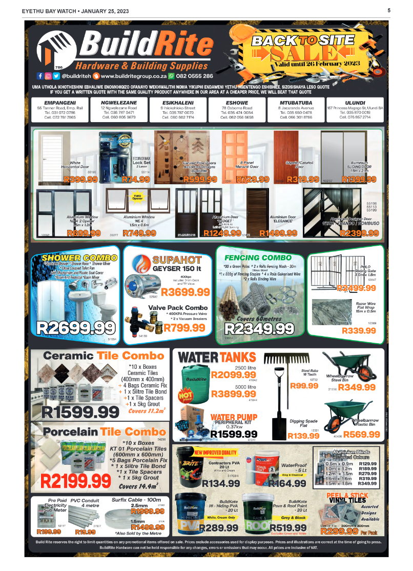 Eyethu Bay Watch page 5