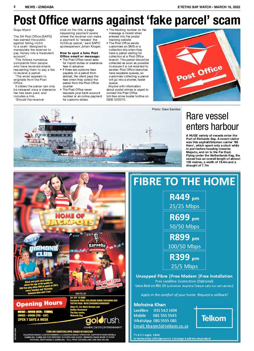 Eyethu Bay Watch page 4