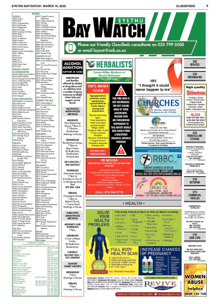 Eyethu Bay Watch page 9